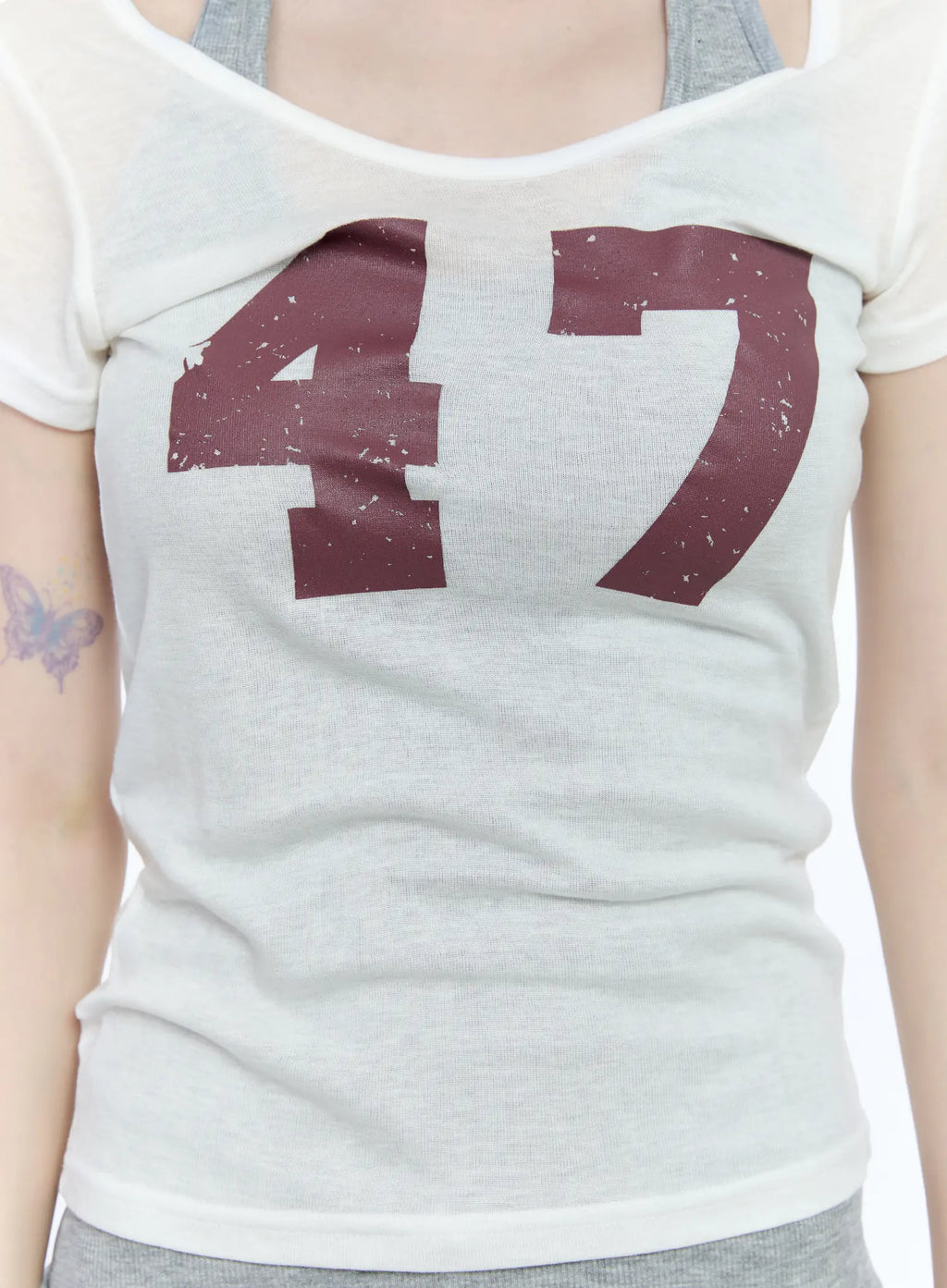 47 Graphic Loose-Fit T-Shirt CG507