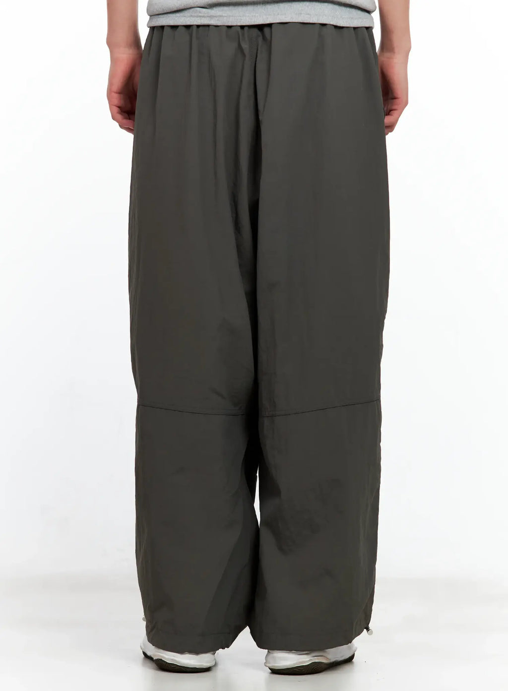 Men's Seam Detail Balloon-Fit Drawstring Pants IL511