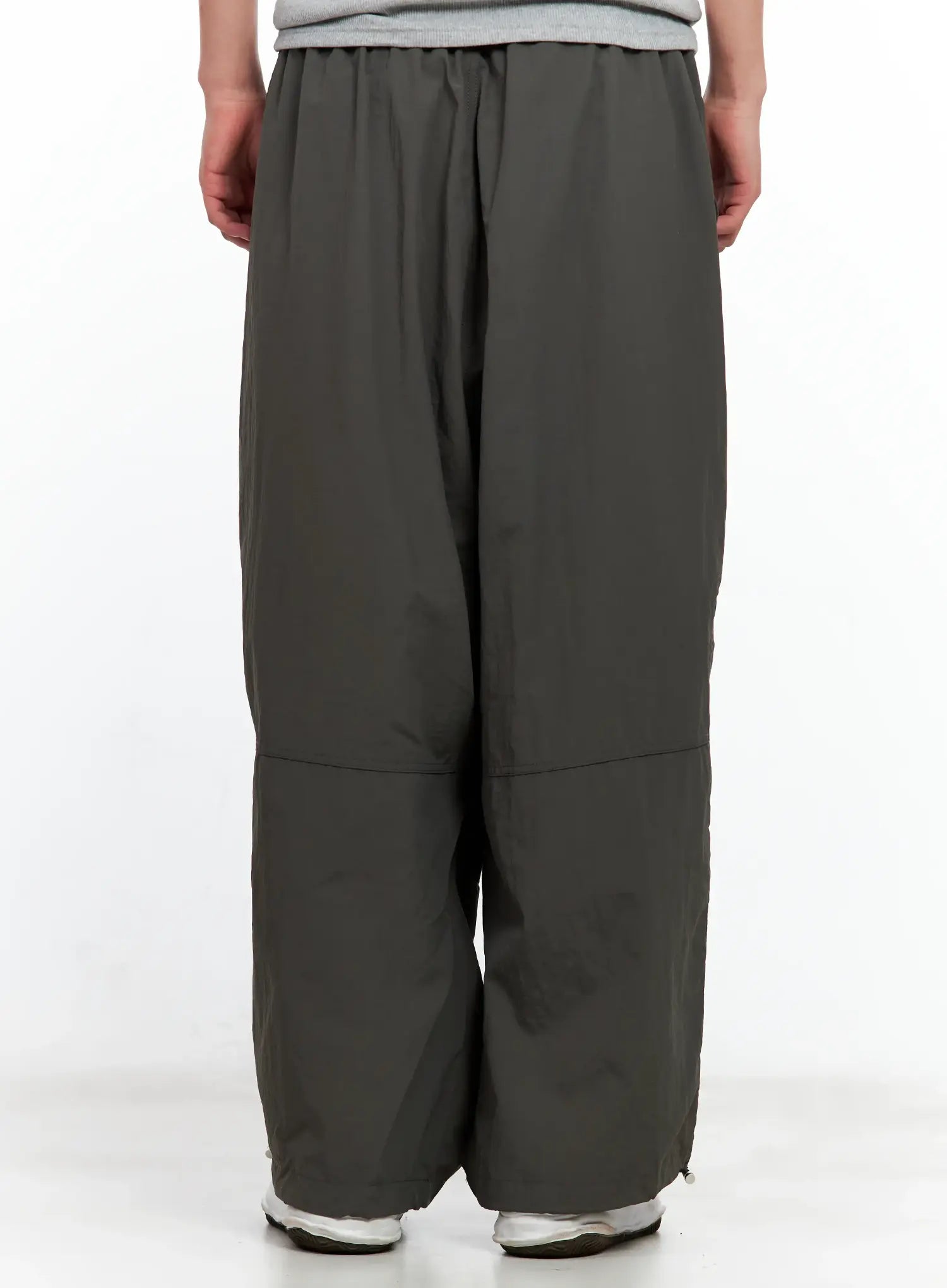 Men's Seam Detail Balloon-Fit Drawstring Pants IL511