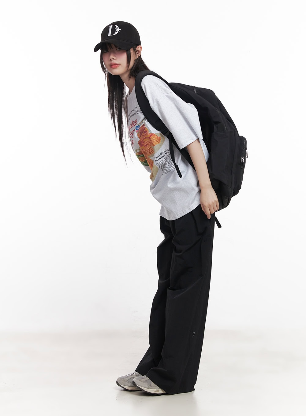 Breakfast Mood Oversized Tee CY521