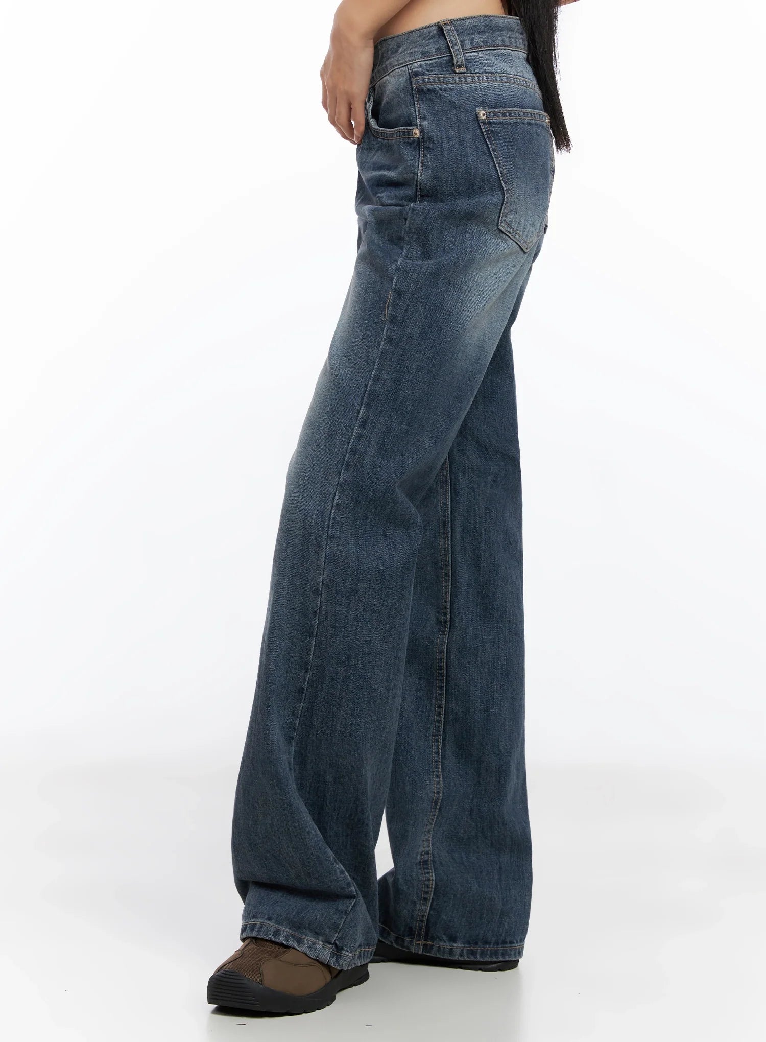Myra Washed Bootcut Jeans CO516