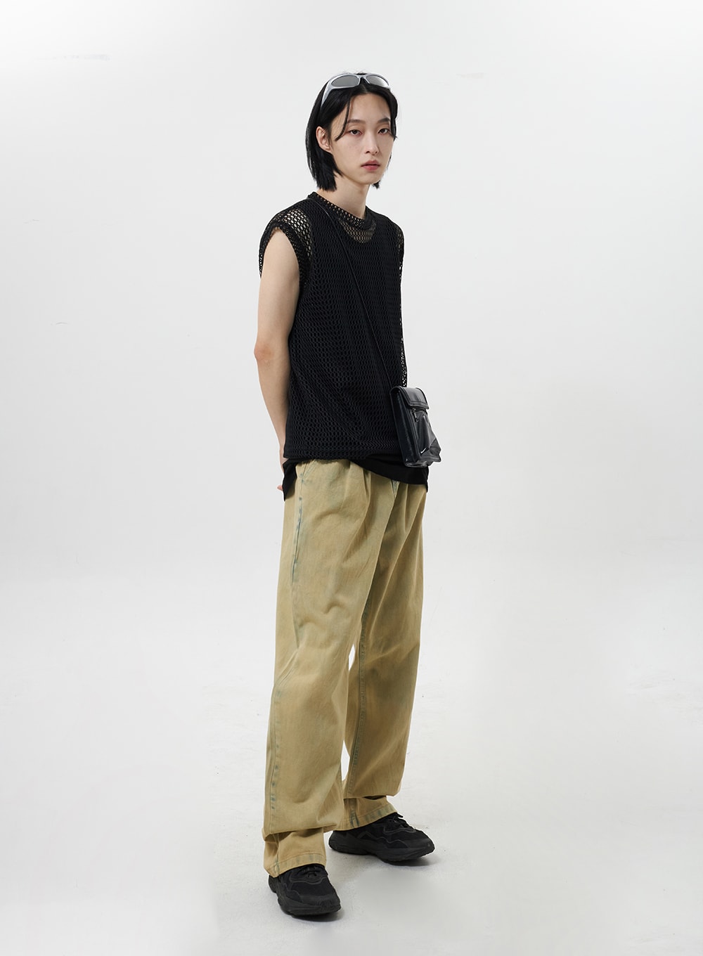 Open Stitch Vest Unisex CY322