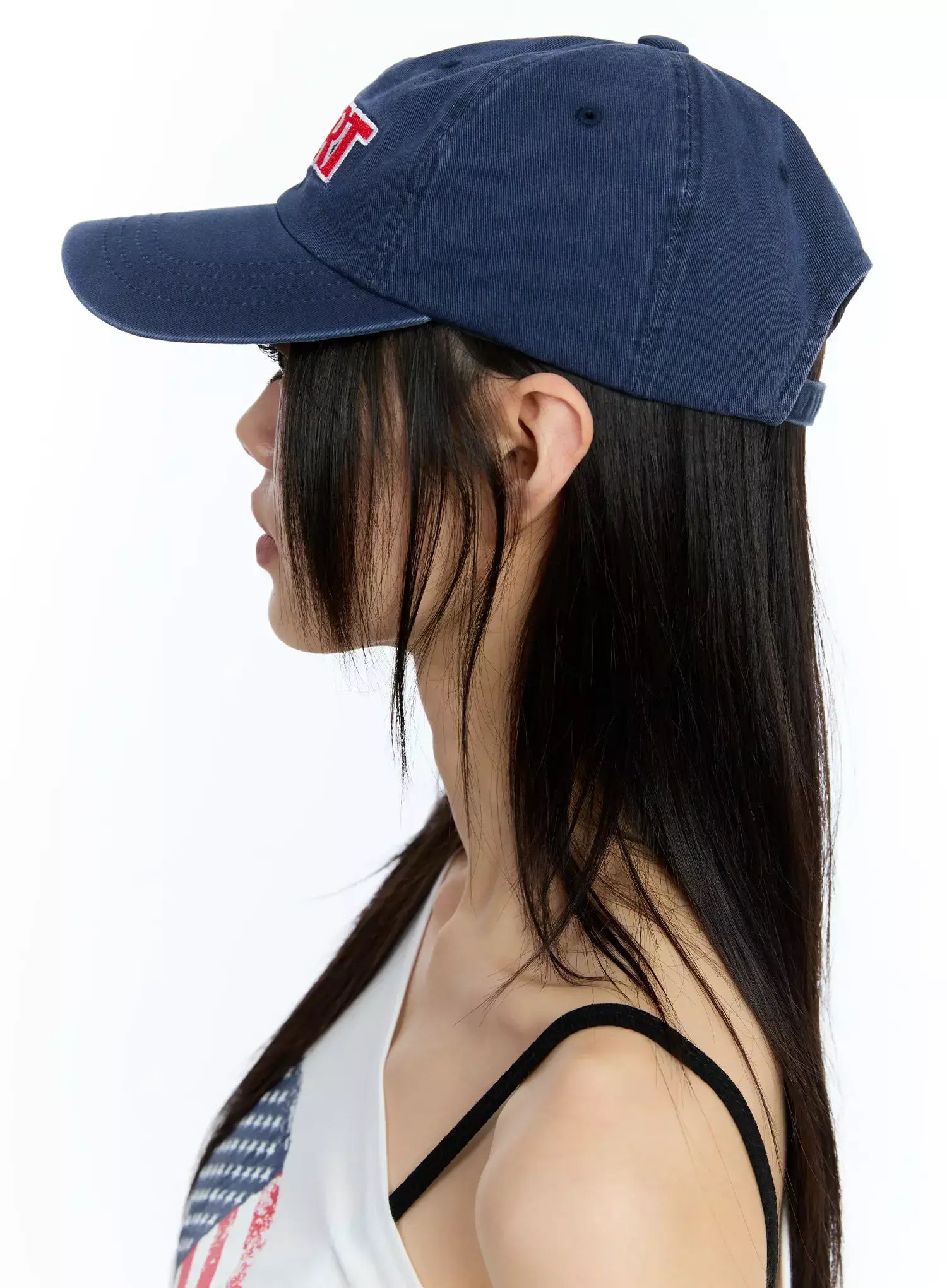 Washed Embroidered Hat IU525