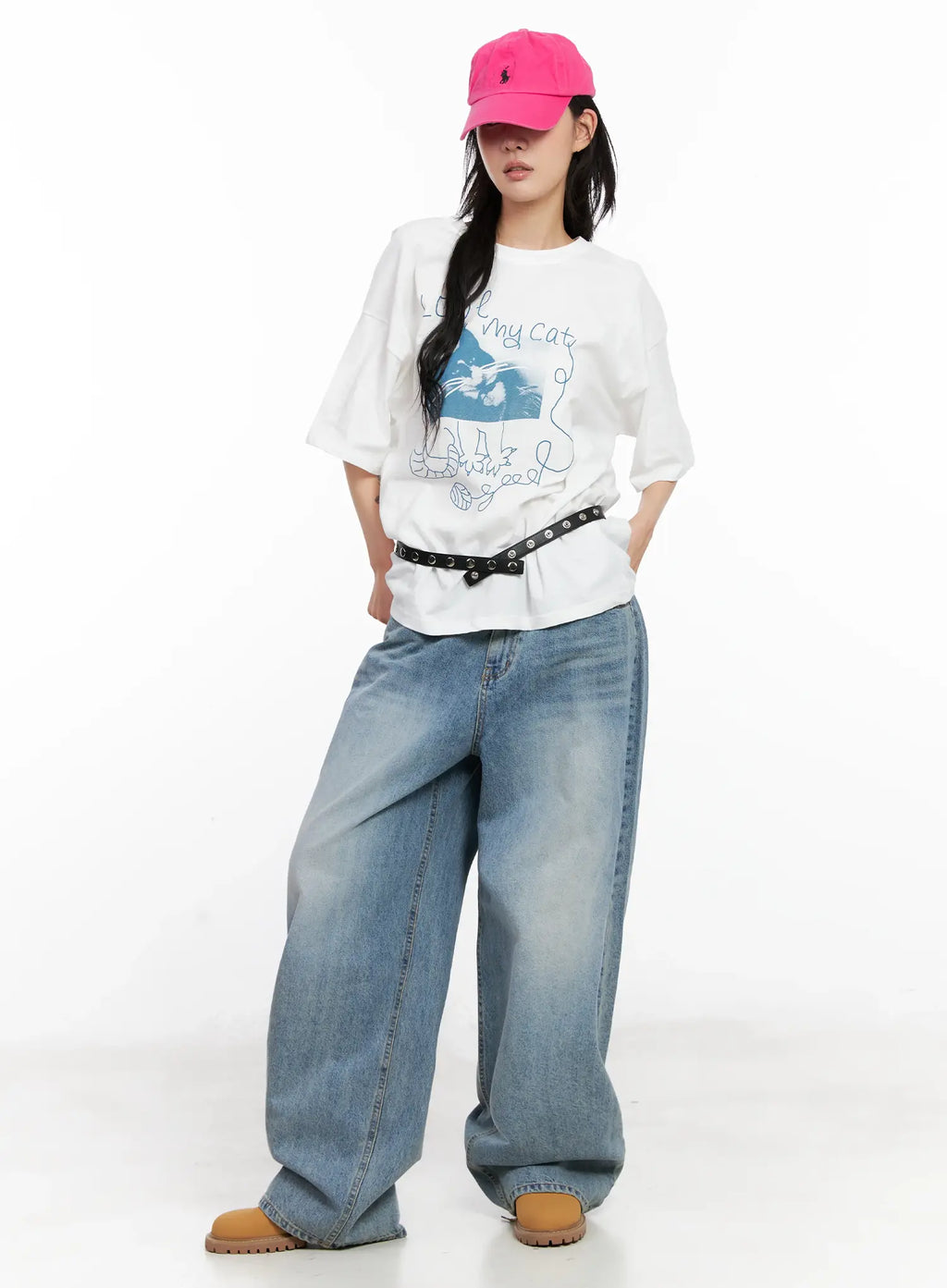 Oversized Graphic Tee CL528