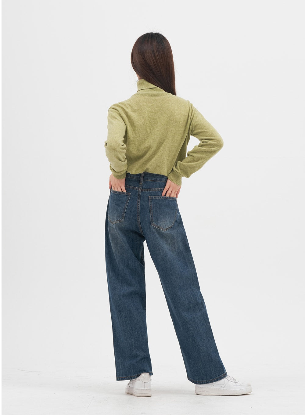 Turtleneck Knit Pullover