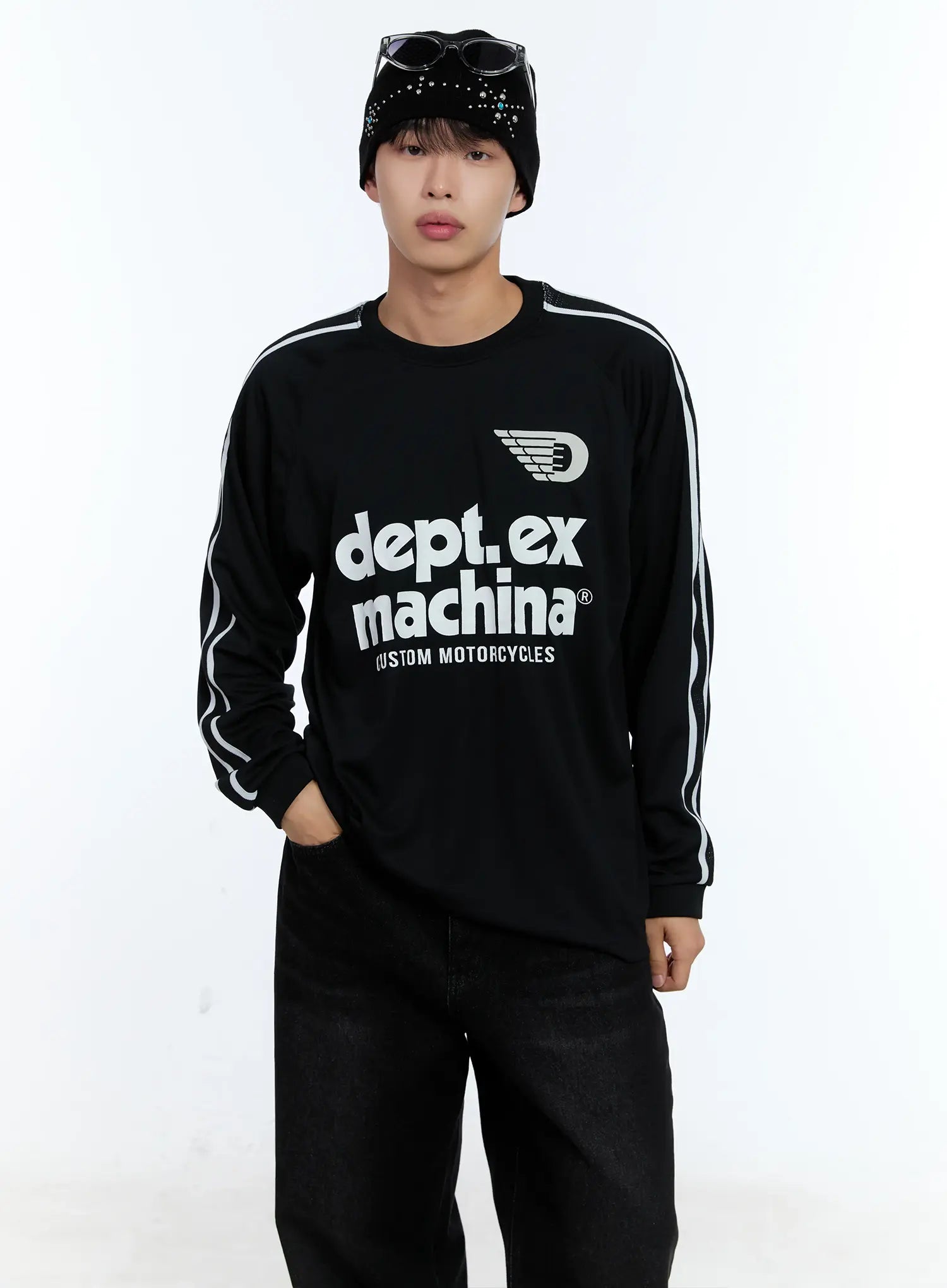 Men's Graphic Long-Sleeve Tee IL515
