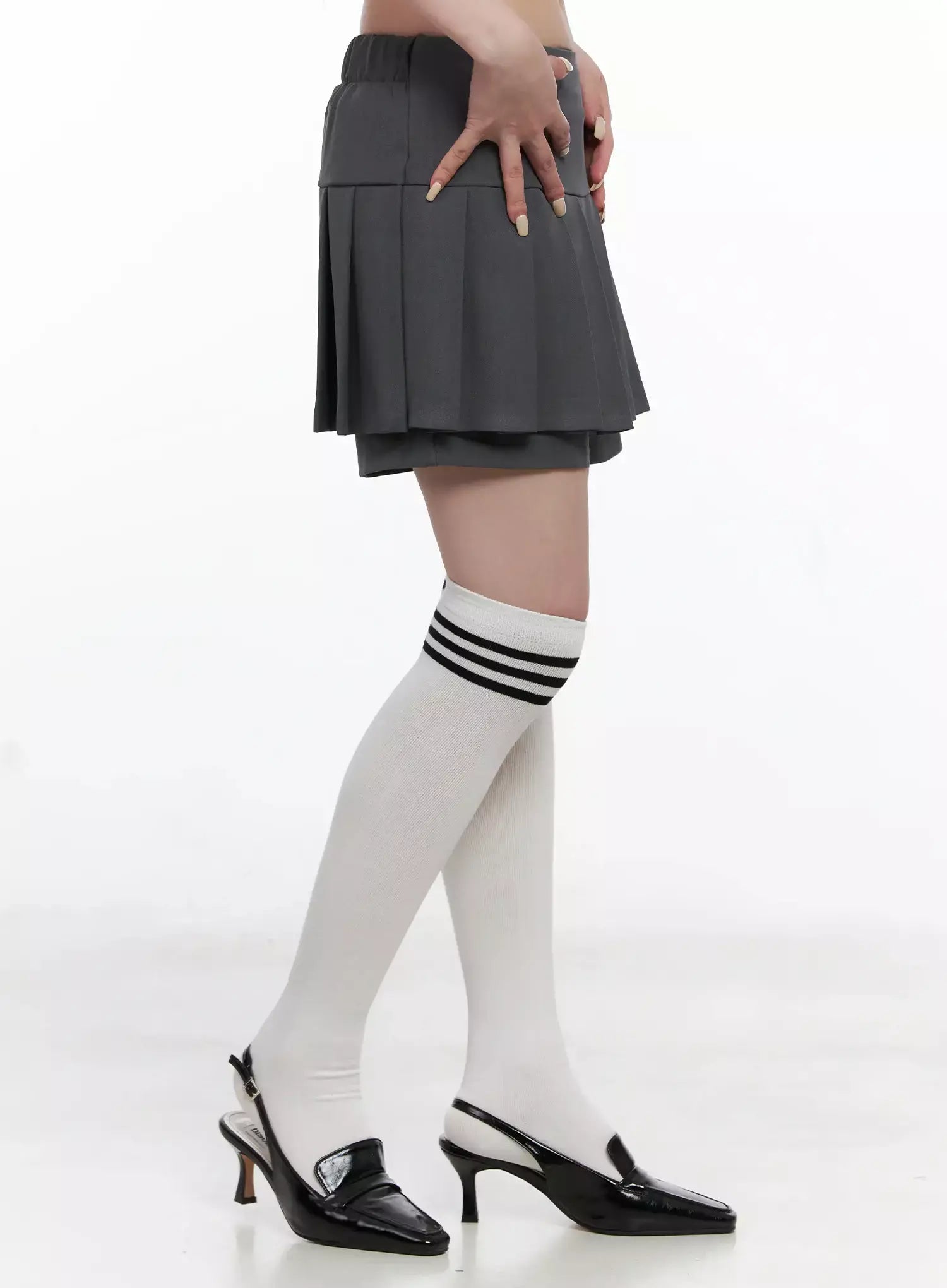 Pleated Mini Skort IS508