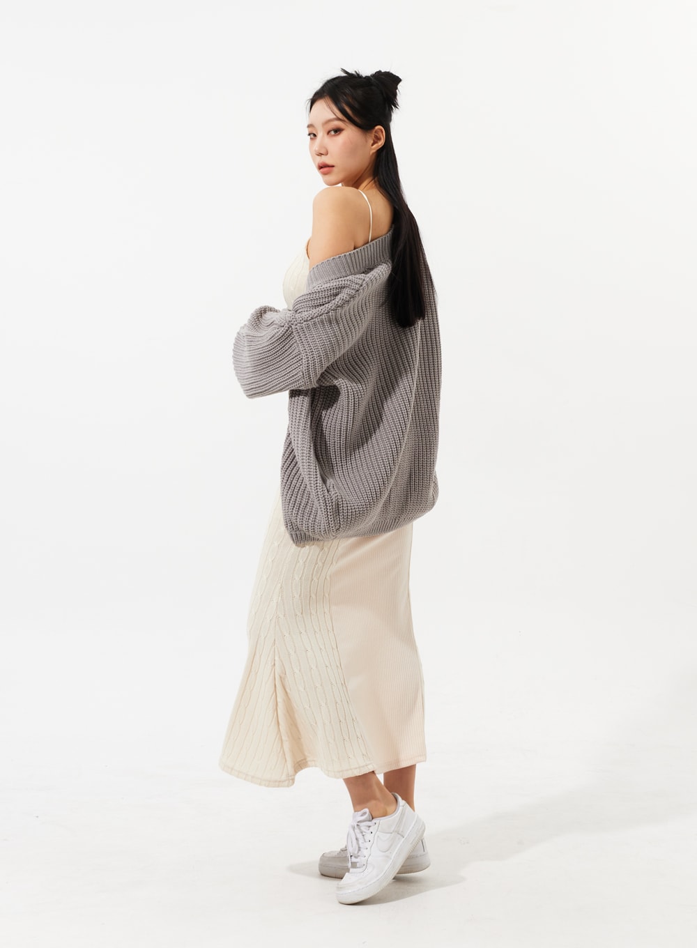 Oversized Knit Cardigan IM309