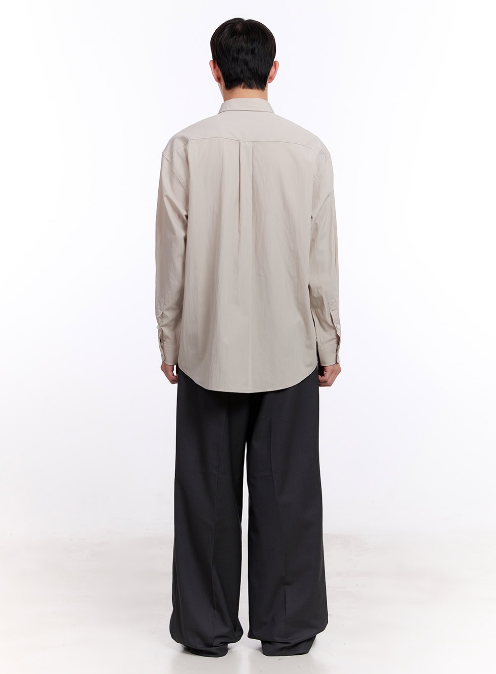 Men's Balloon-Fit Pintuck Trousers IM512