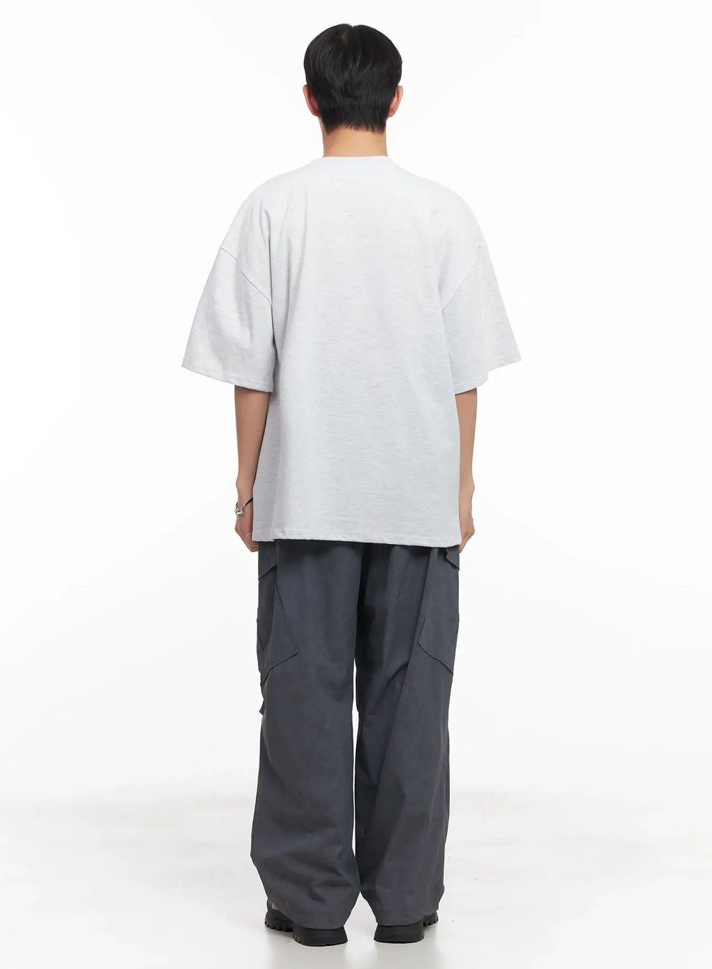 Men's Wide-Leg Cargo Pants IU519