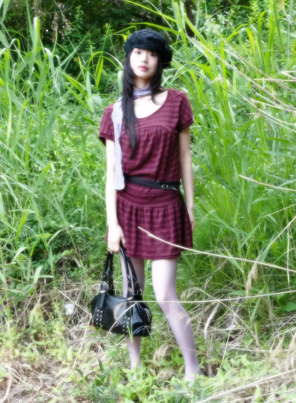 Lettuce-Edge Scarf IU524