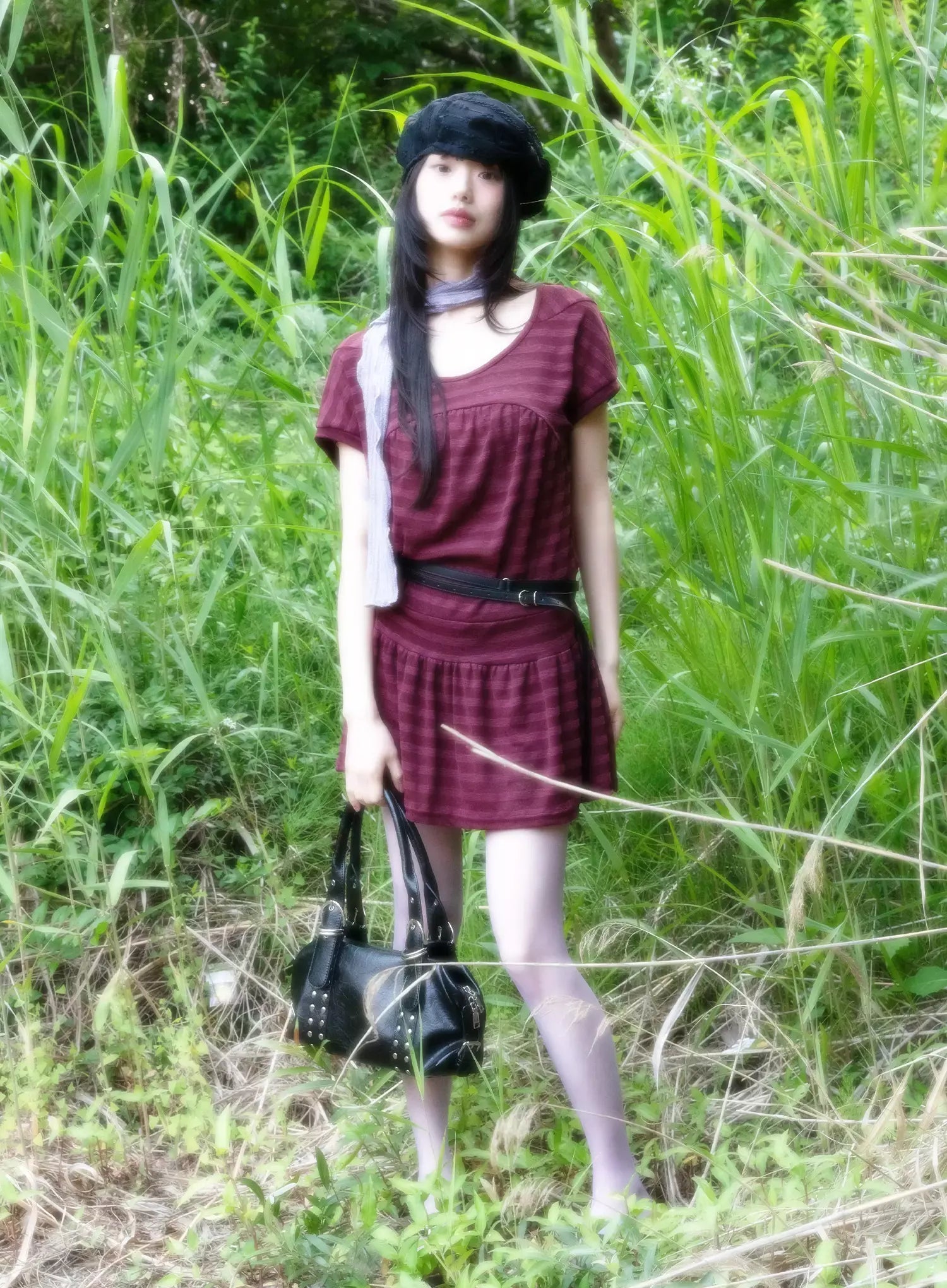 Lettuce-Edge Scarf IU524