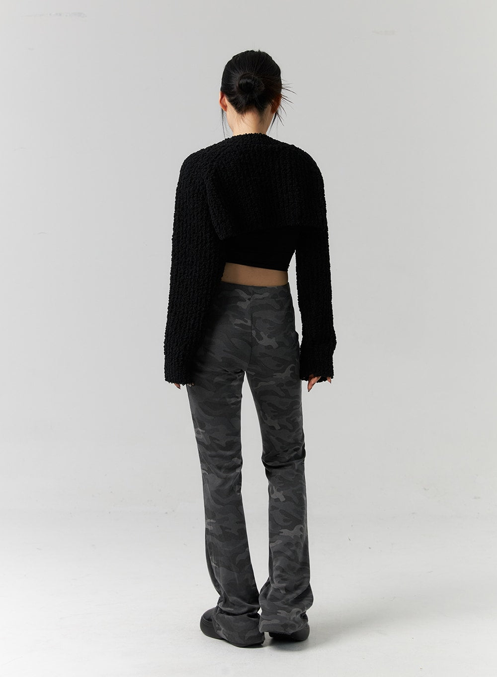 Bootcut Camo Slim Pants CS318