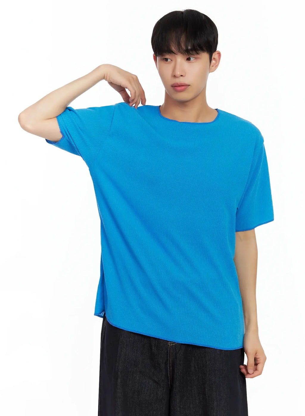 Men's Knit Short-Sleeve Tee IL516