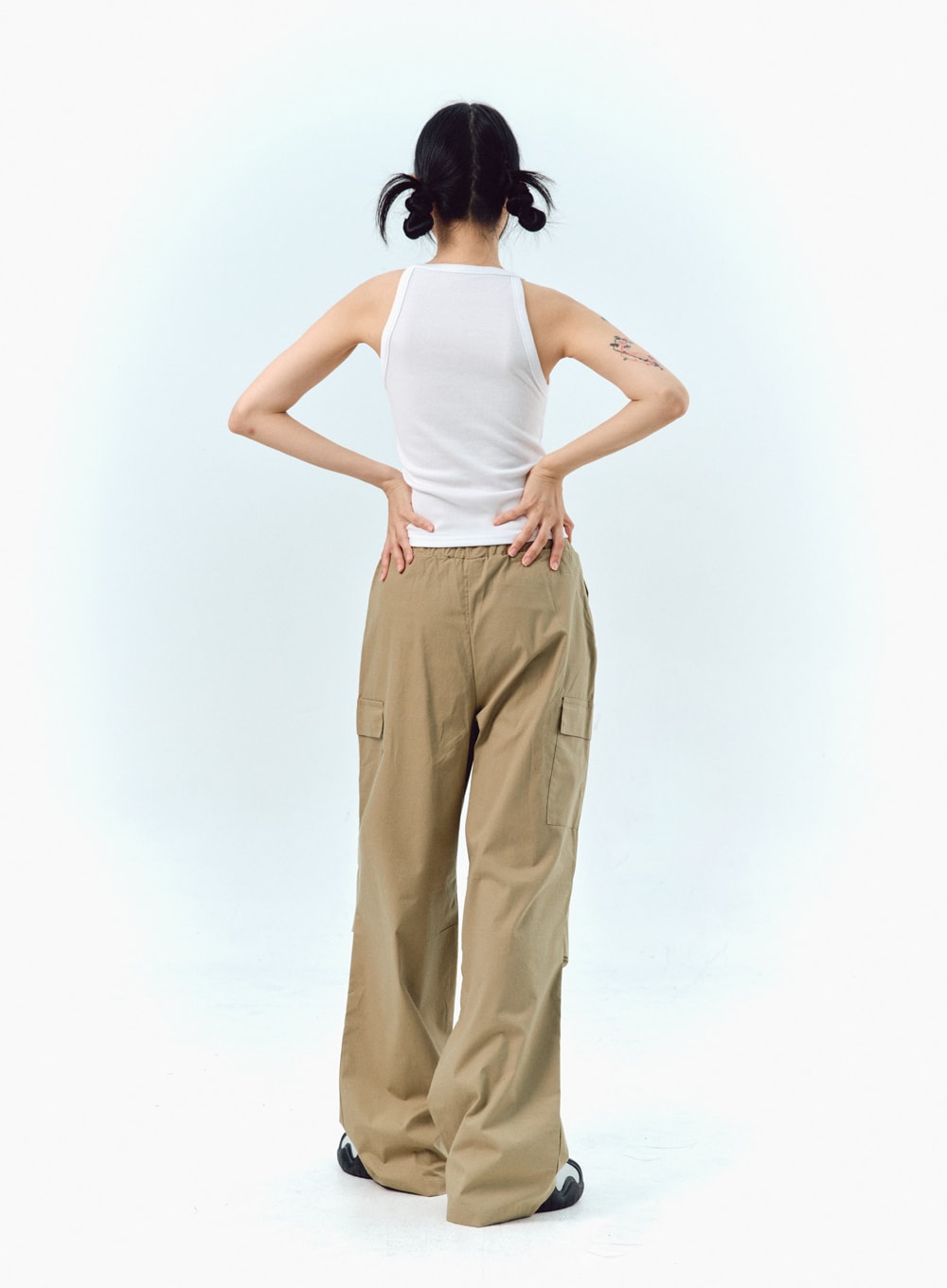 Basic Halter Neck Sleeveless Top IG311