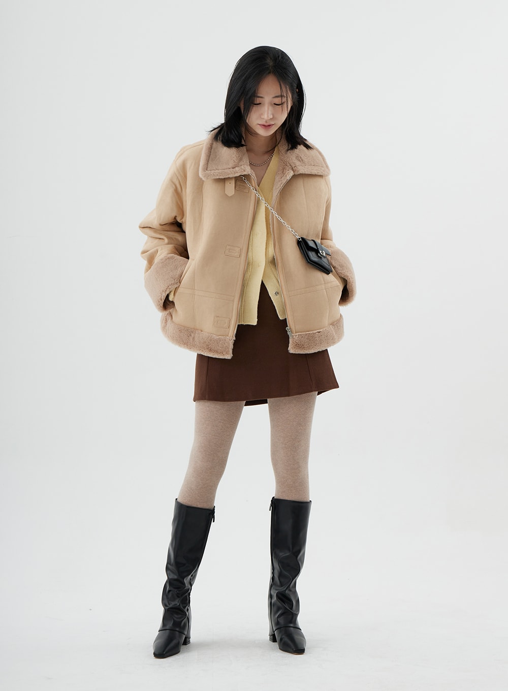 Snap Button Cardigan ON01