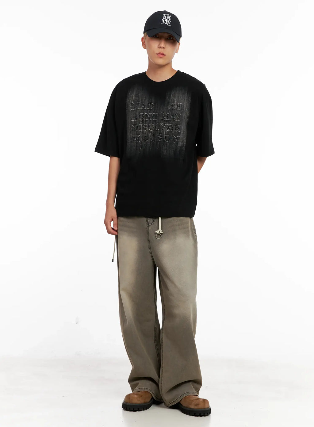 Men's Brush Painting Tee IL521