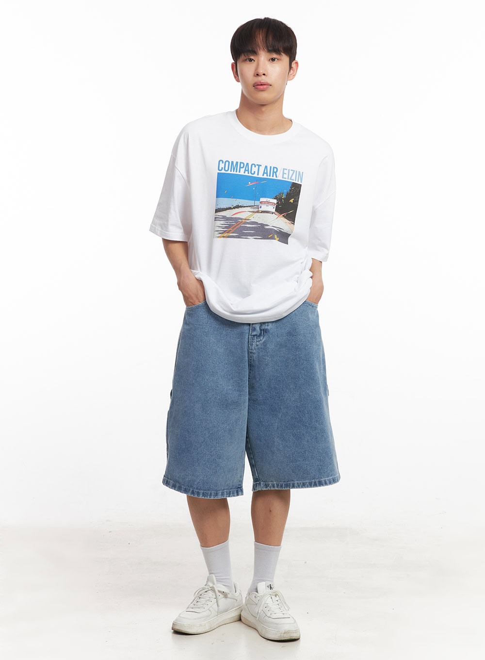 Men's Graphic Print T-Shirt IA521