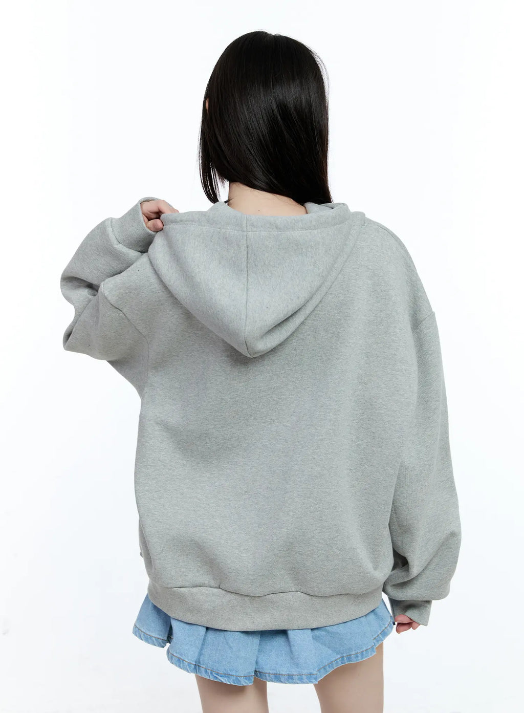 Oversized Buttoned Hoodie CG511