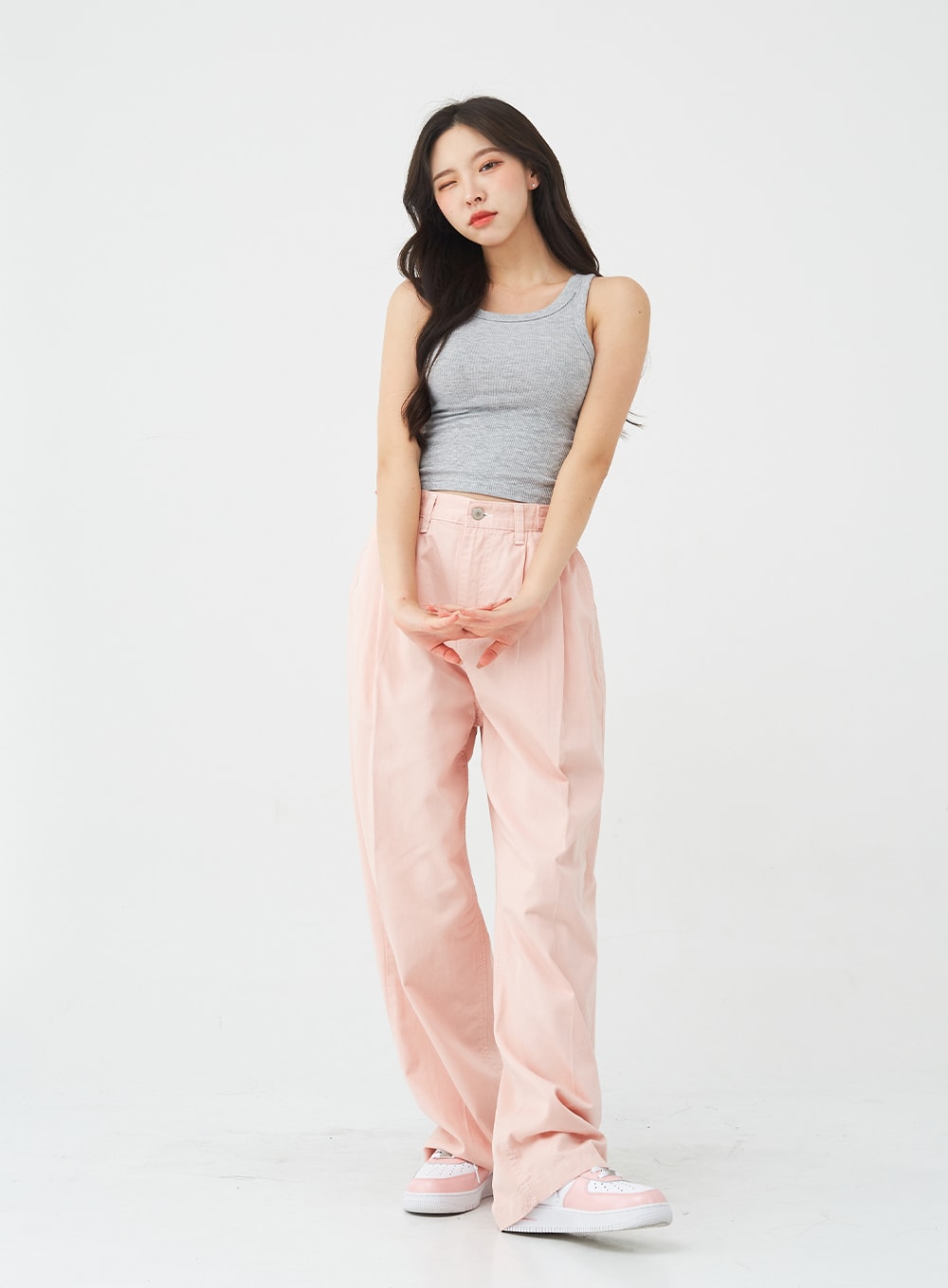 Basic Cropped Sleeveless Top BG10