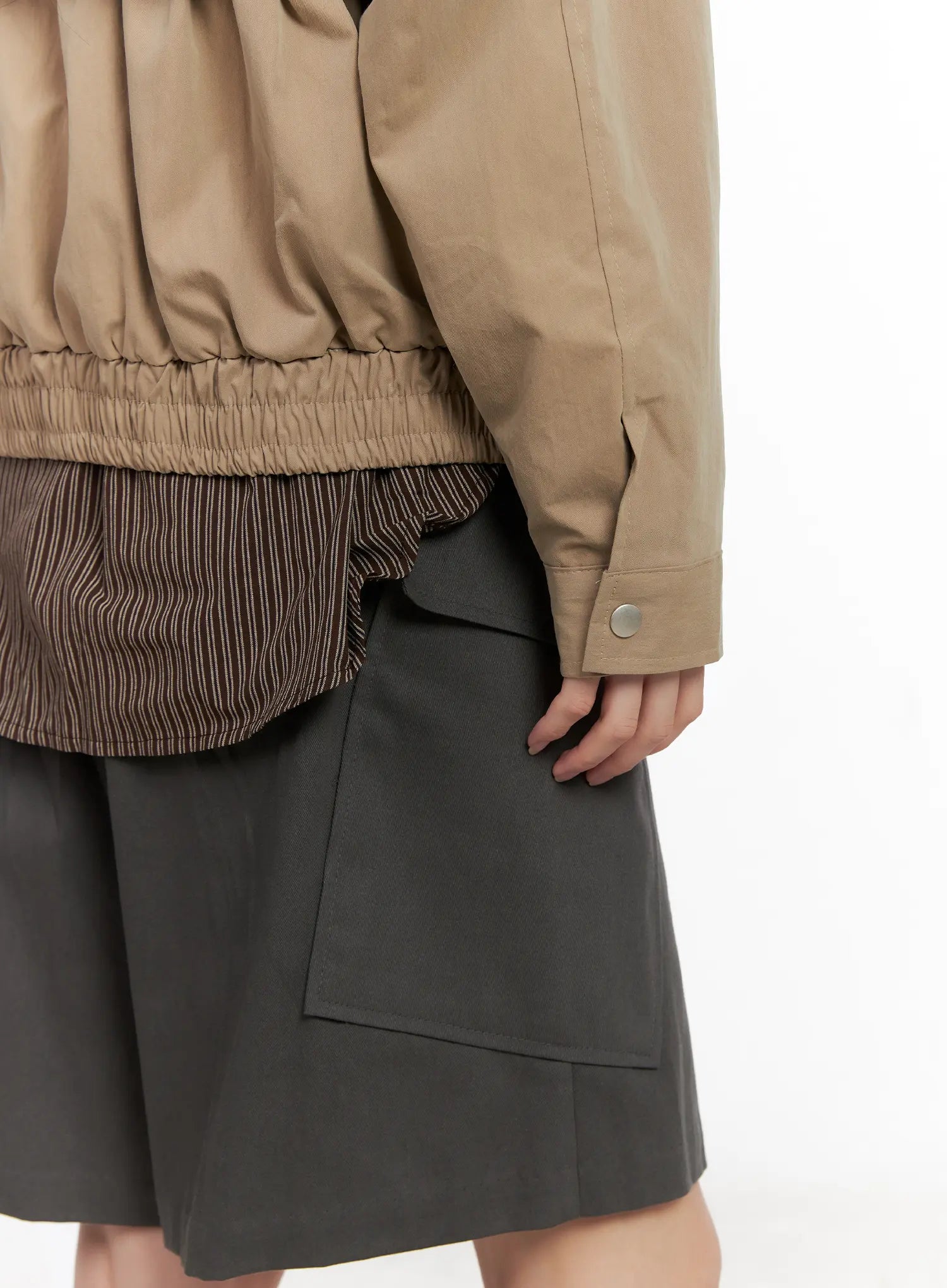 Convertible Layered Utility Jacket CG526