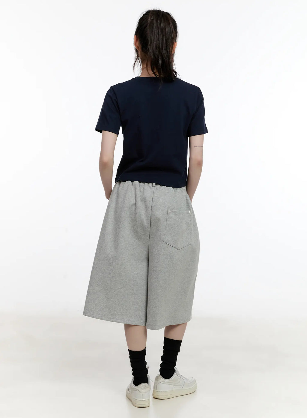 Comfy Belted Jogger Sweatshorts CL507