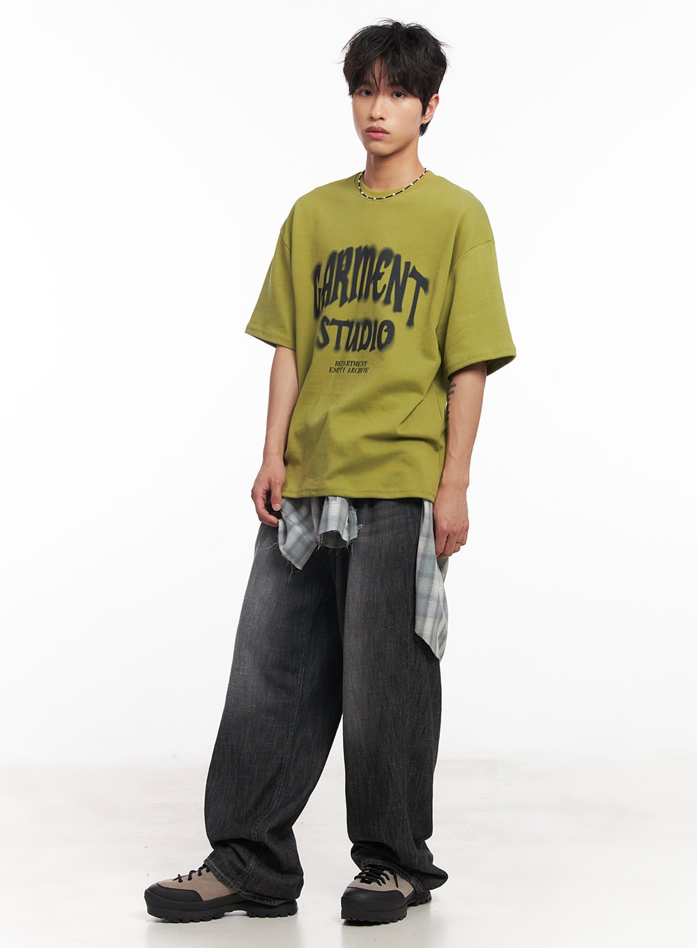 Men's Garment Graphic T-Shirt IY508