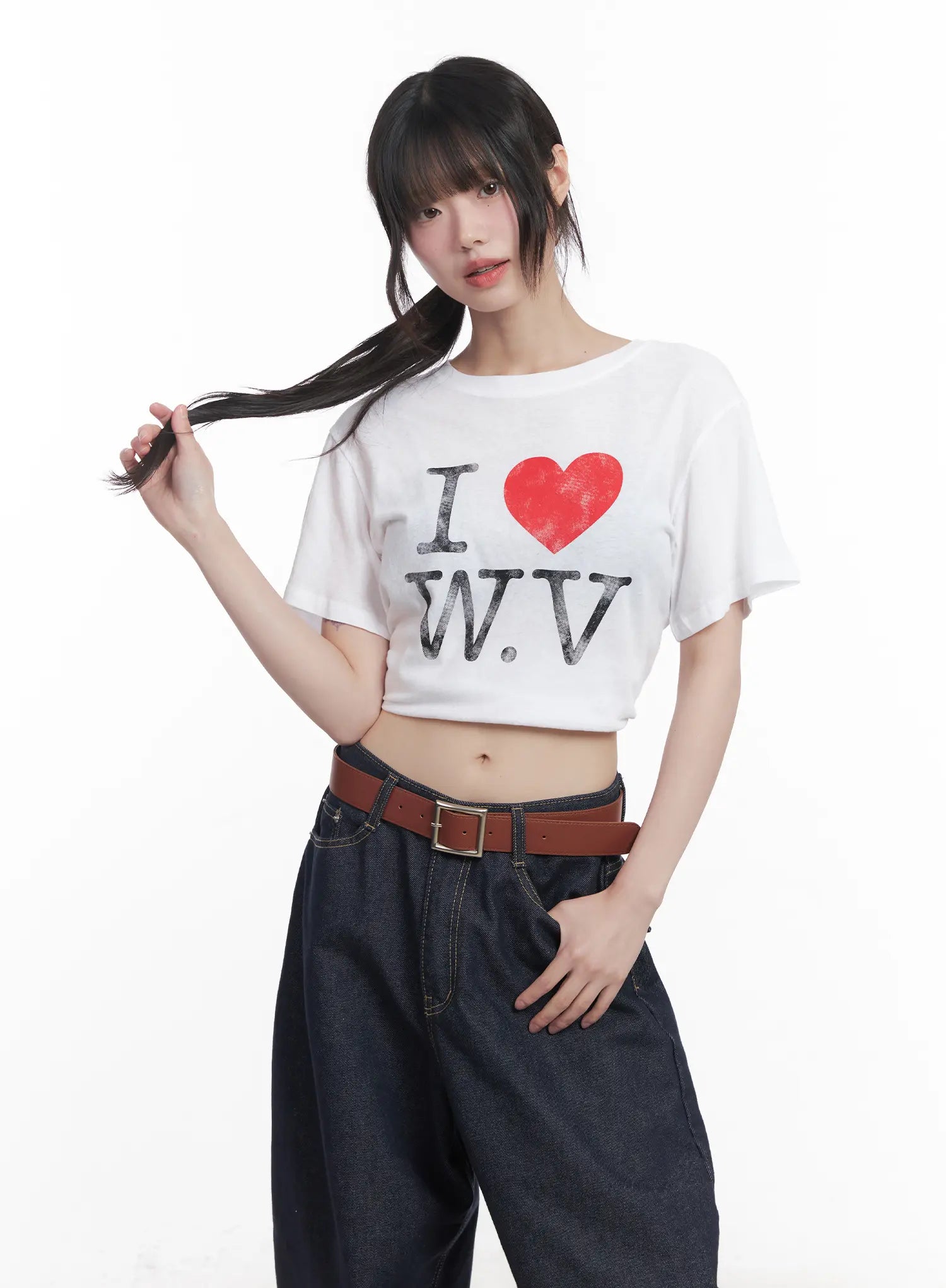 Sheer Heart Graphic Tee CU519