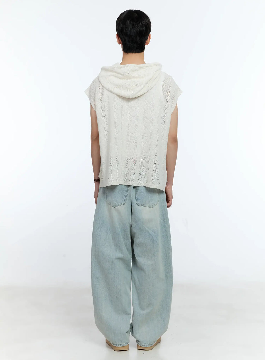 Men's Light-Wash Jeans IG501