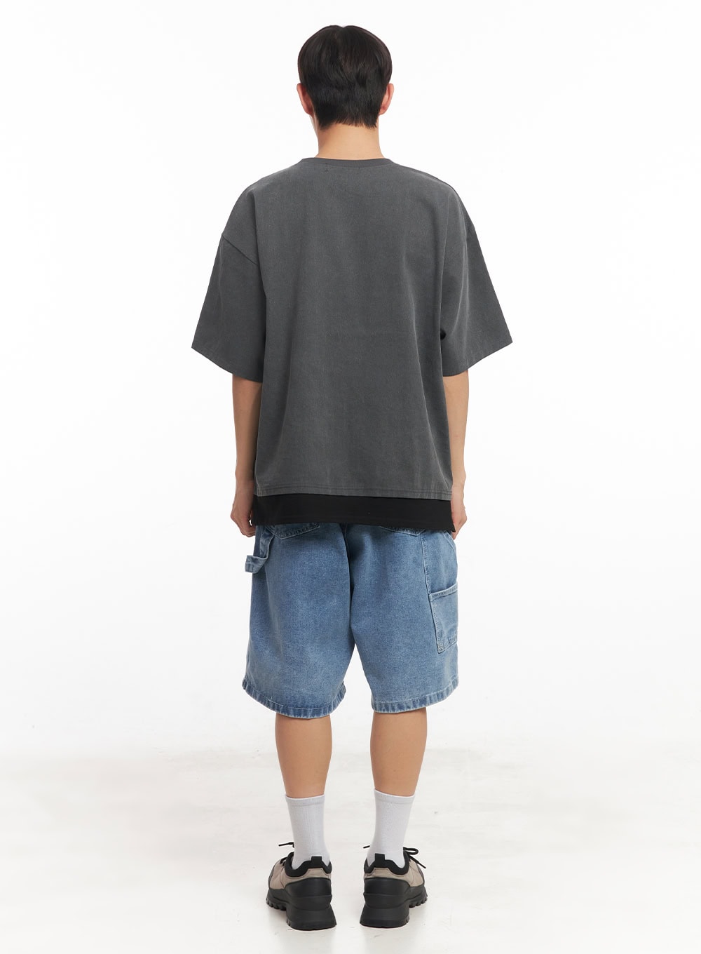 Men's Oversized Washed T-Shirt IA521
