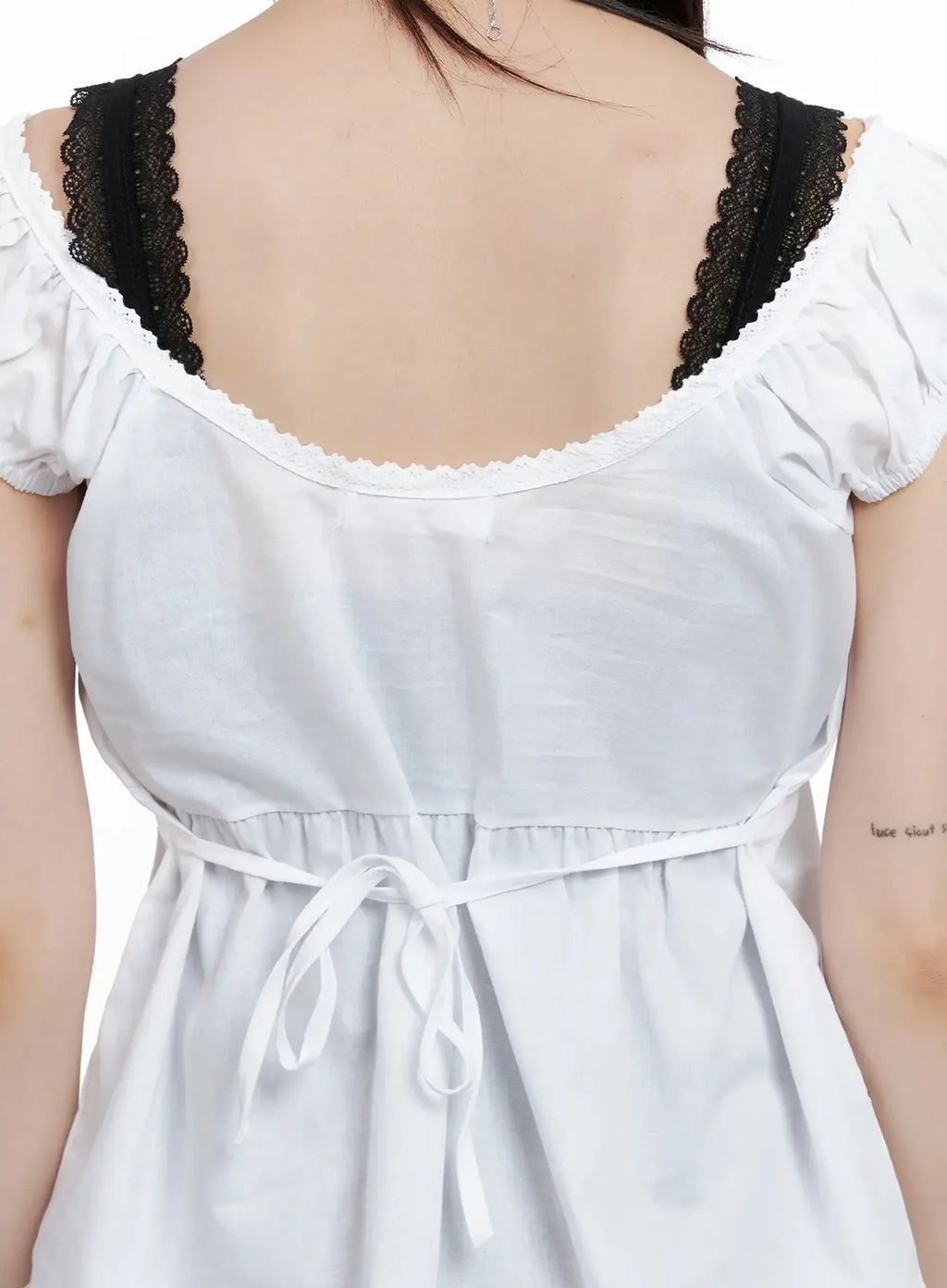 Lace Detail Blouse IL531