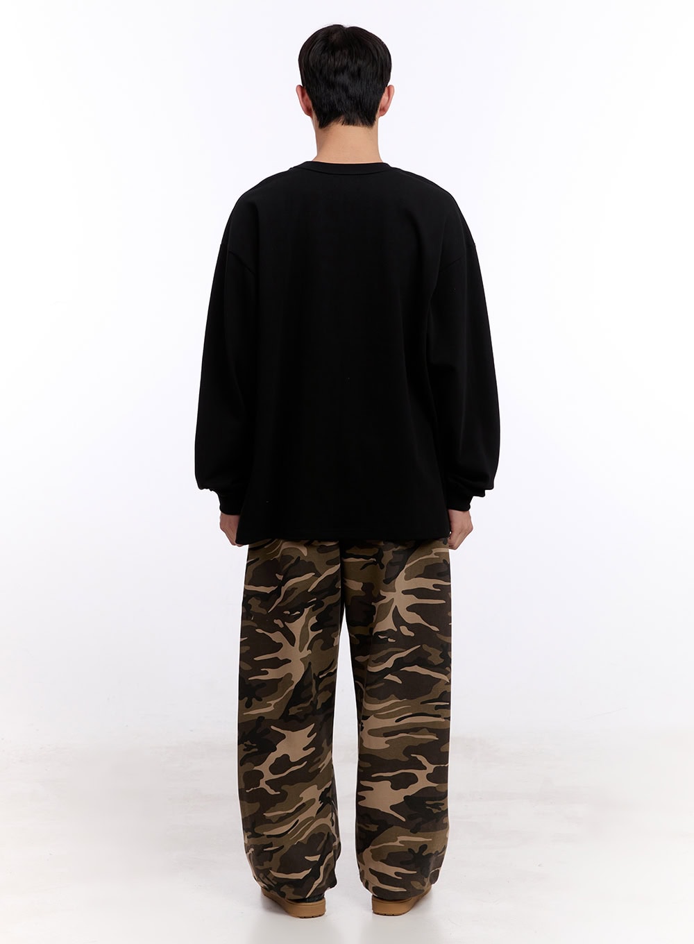 Men's Camo Wide-Fit Pants IM512