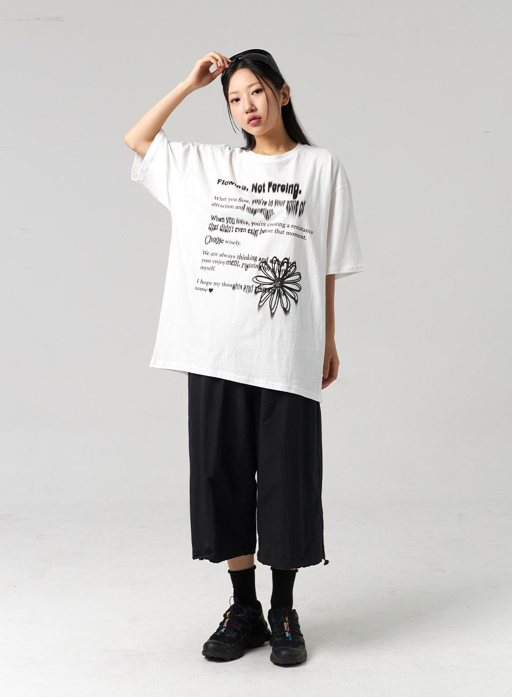 Graphic Oversized Tee CL307