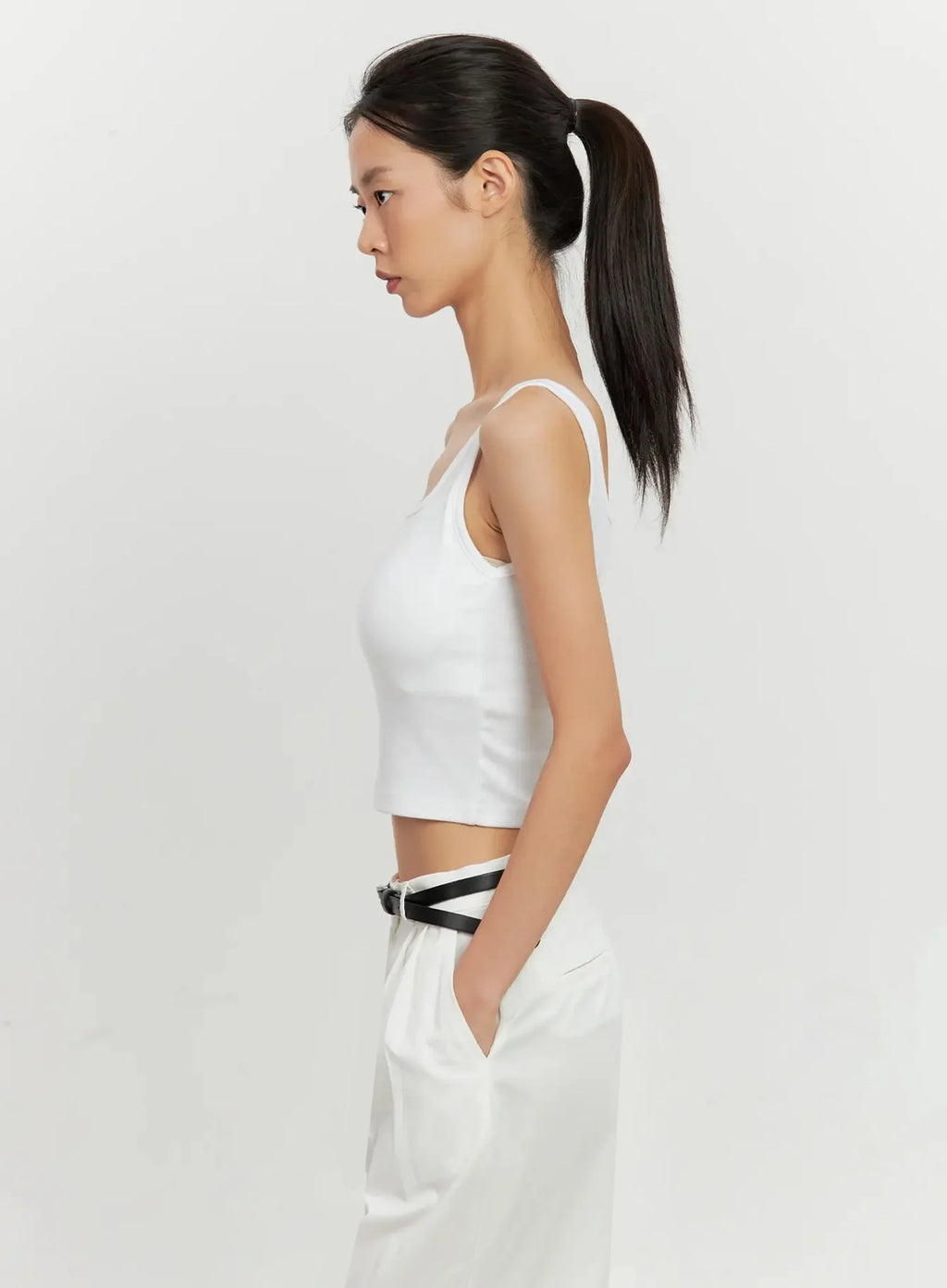 Essential Crop Tank Top IL528