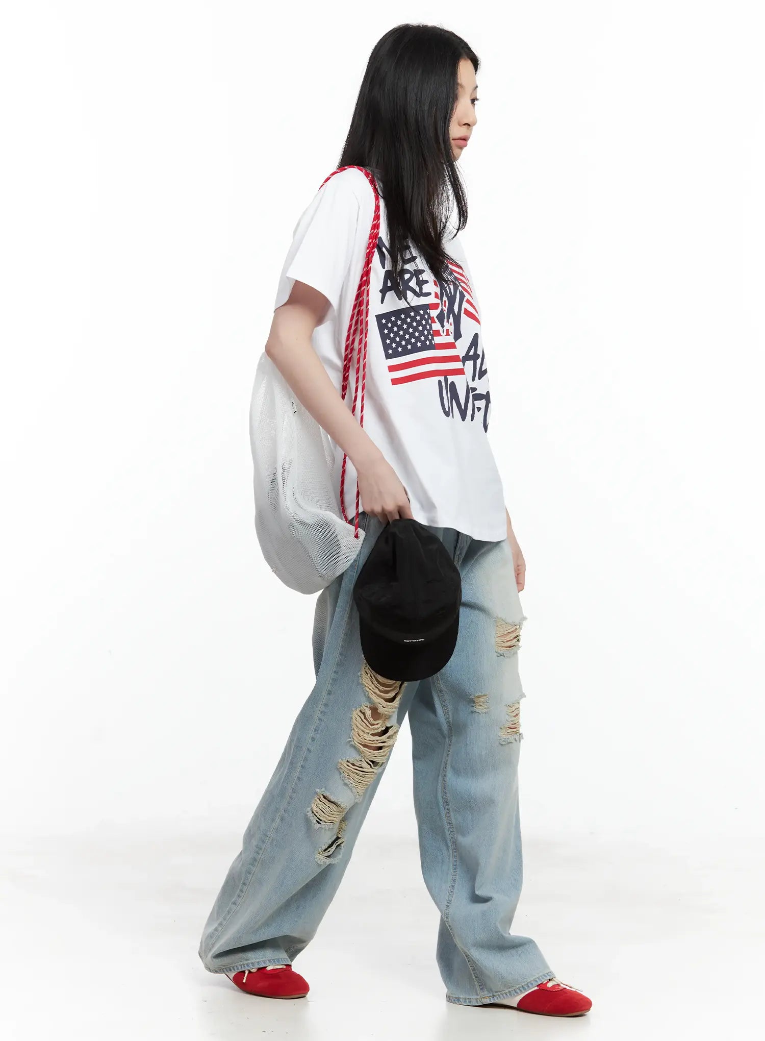 Skater Graphic Oversized Tee CU530