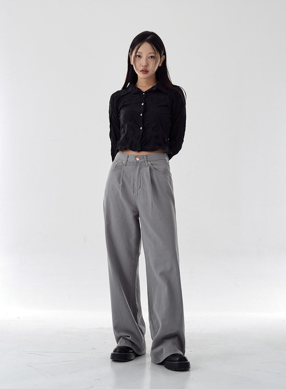 Crop Shirt Long Sleeve Version CG16