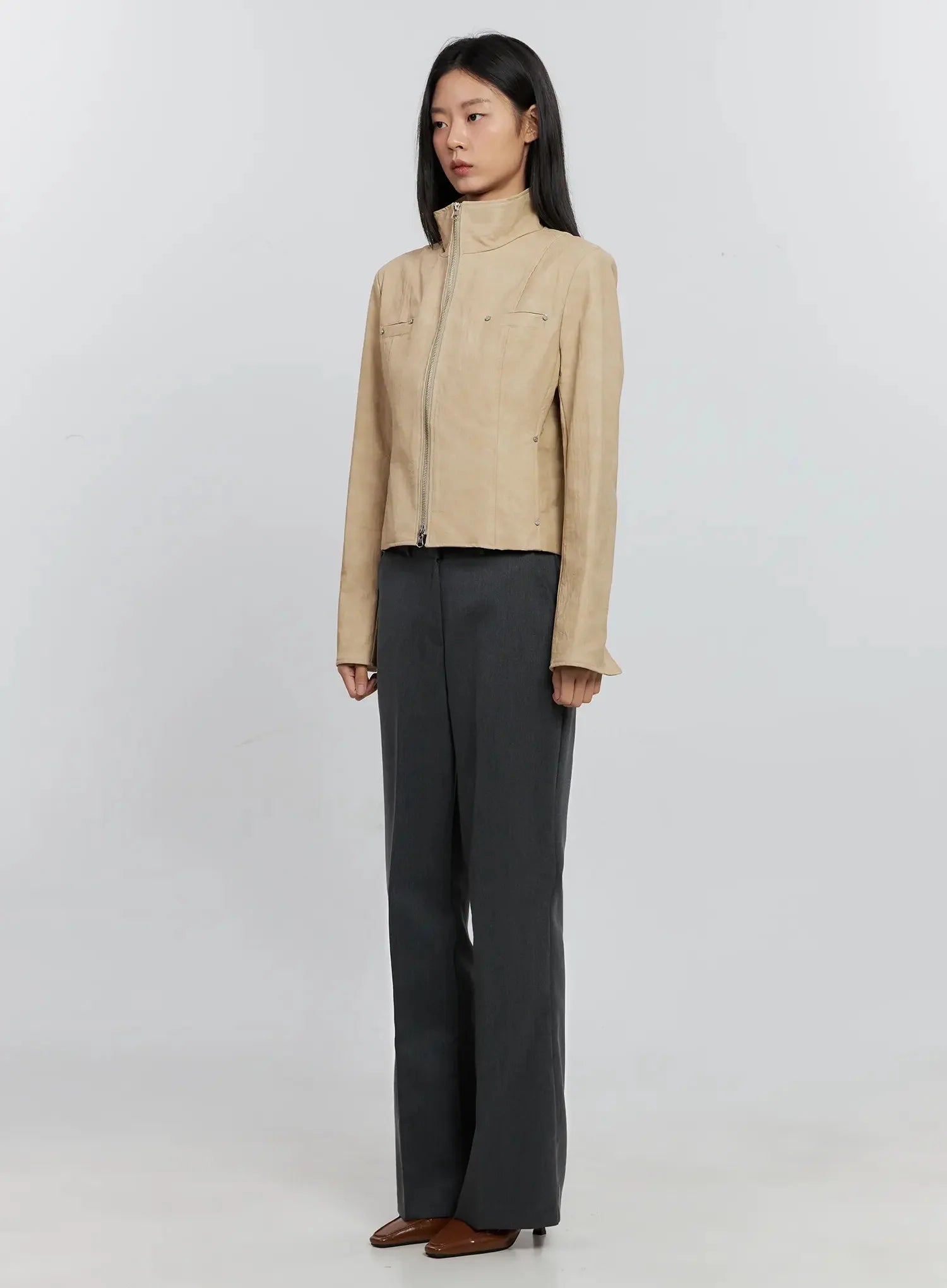 Elegant Flared Trousers IS516