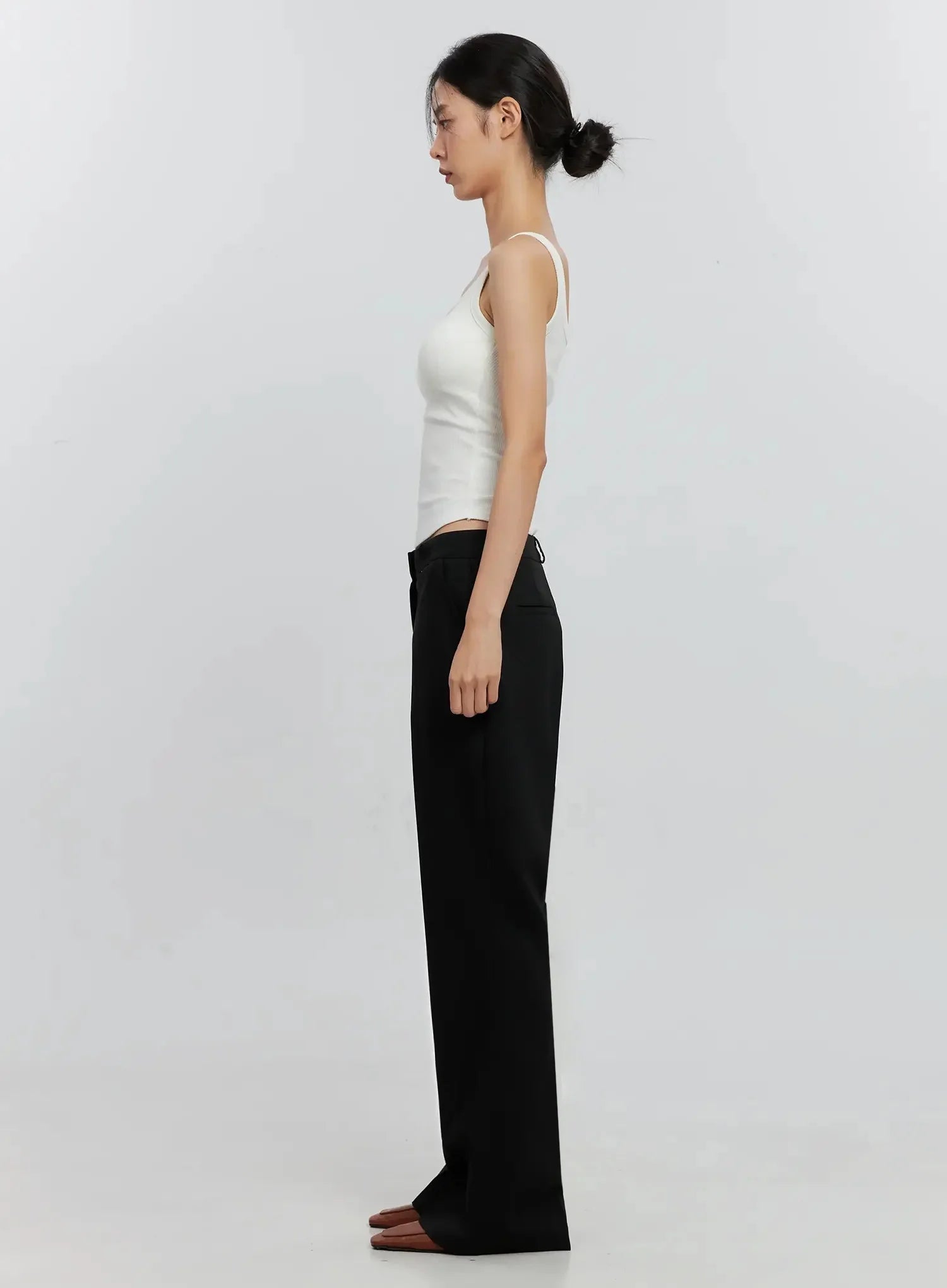 Padded Square-Neck Top IS516