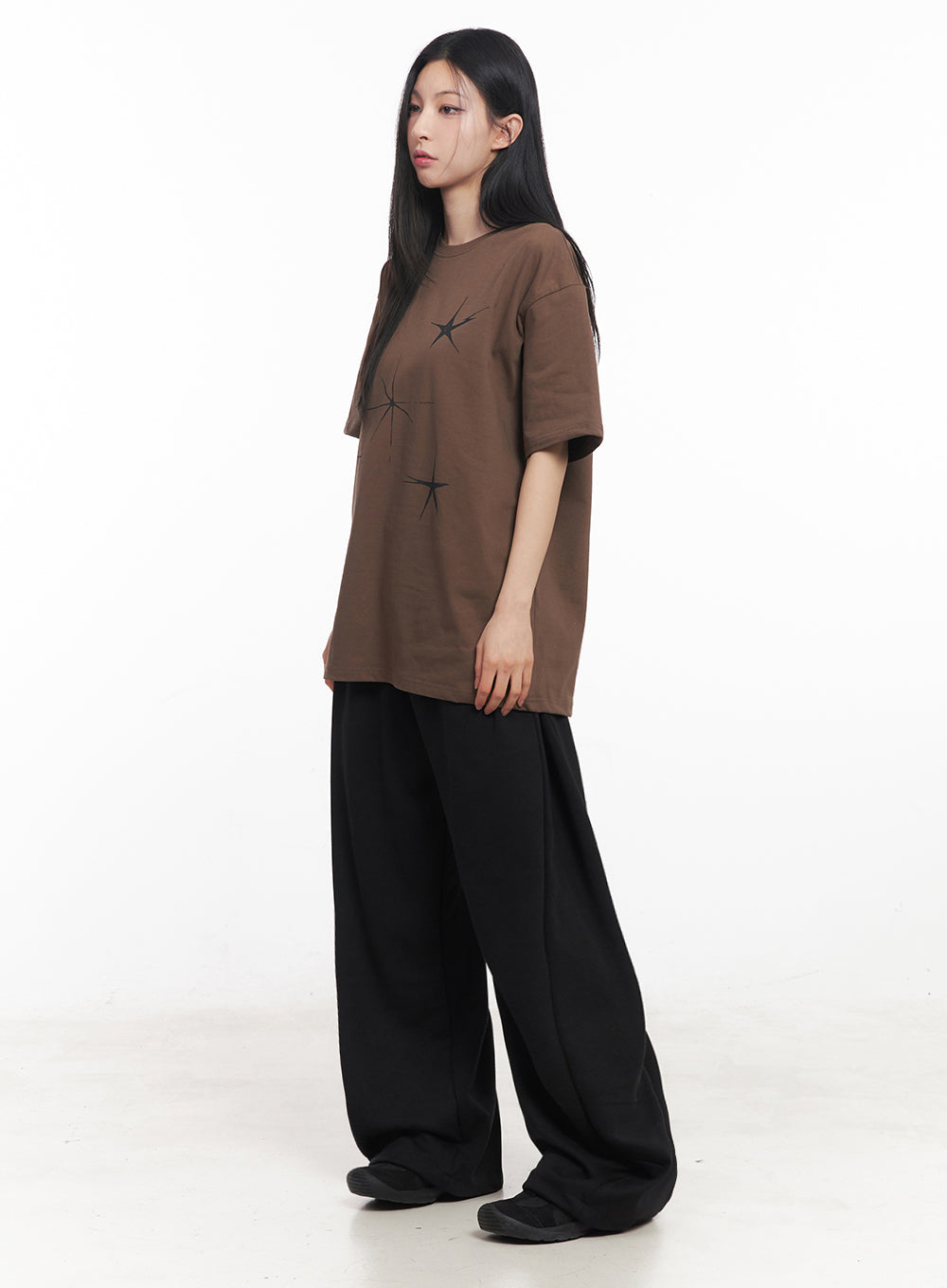 Comfy Wide-Leg Lounge Sweatpants IY516