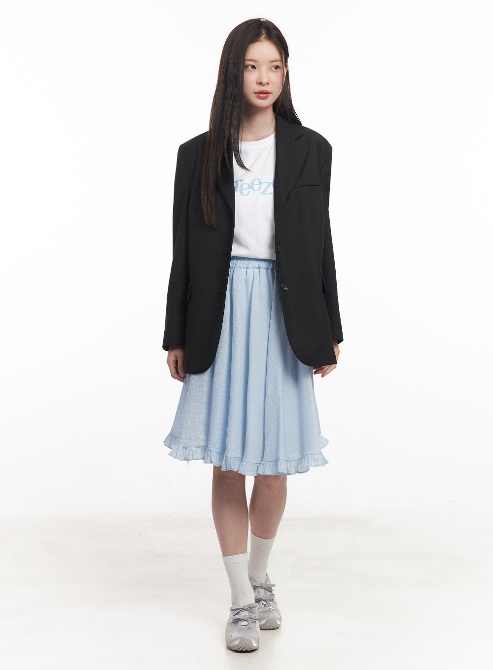 Essential Oversize Blazer Jacket IY509