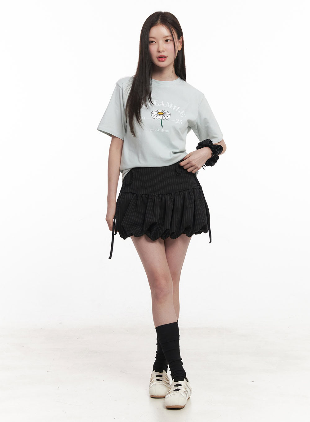 Graphic Flower T-Shirt  IY509