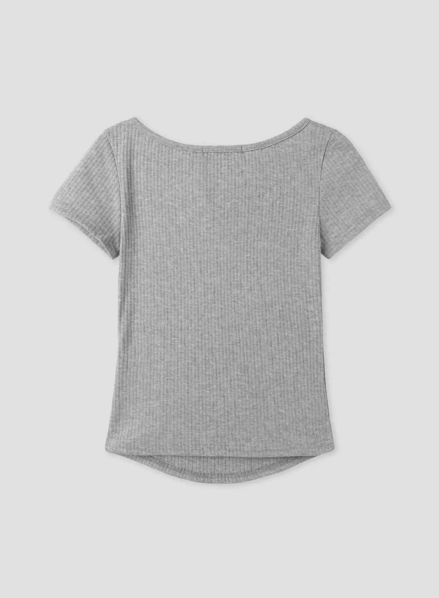 Layered Lace Slim-Fit Tee IU526