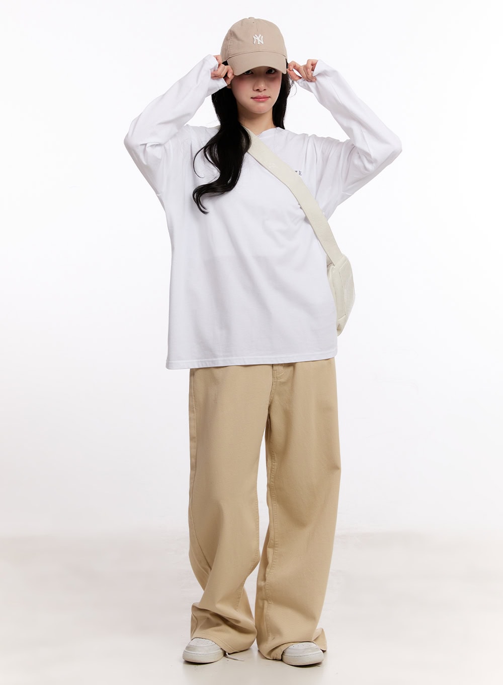 Graphic Oversize Long-Sleeve T-Shirt CM527