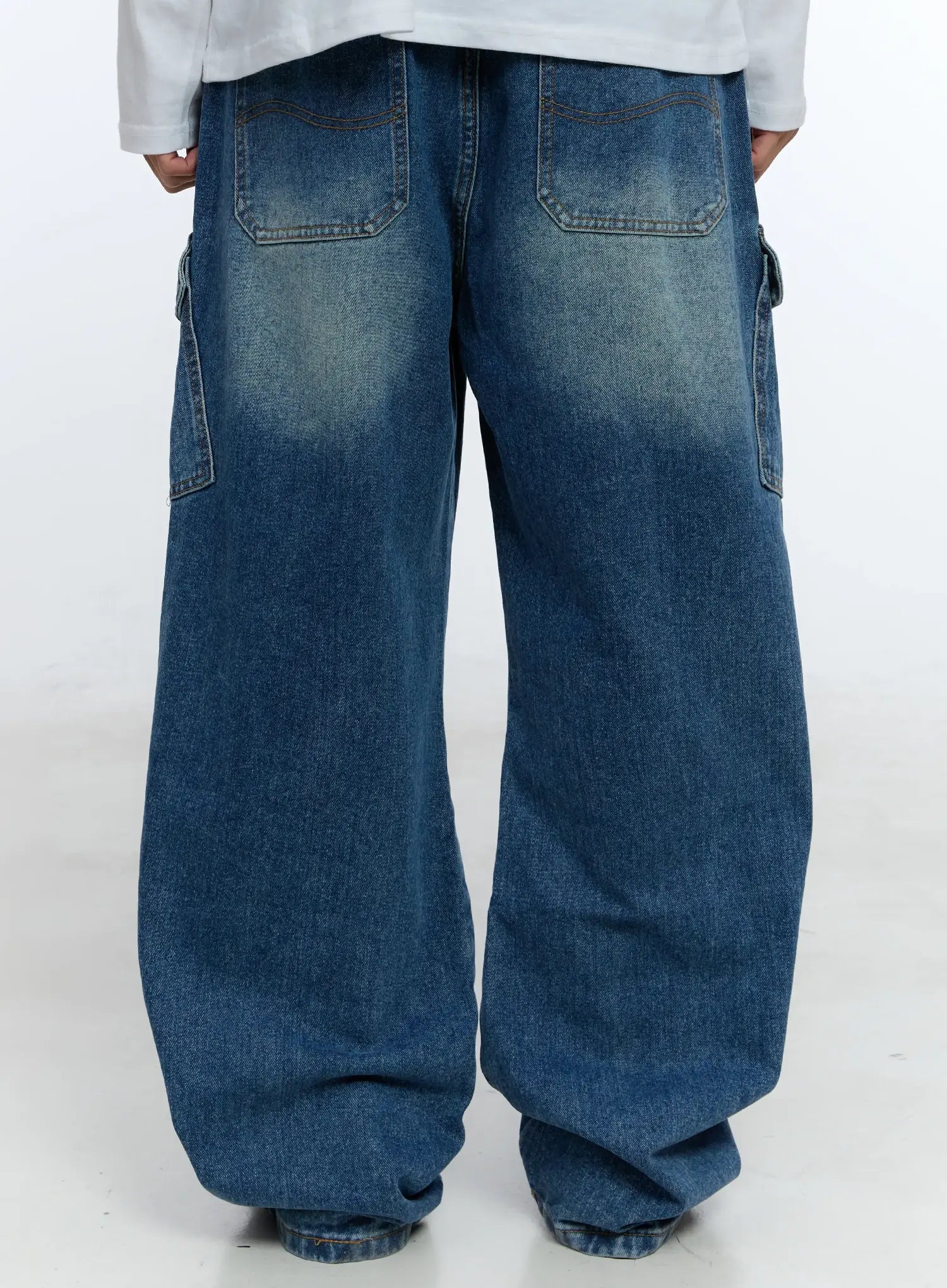 Men's Baggy Cargo Jeans IG515