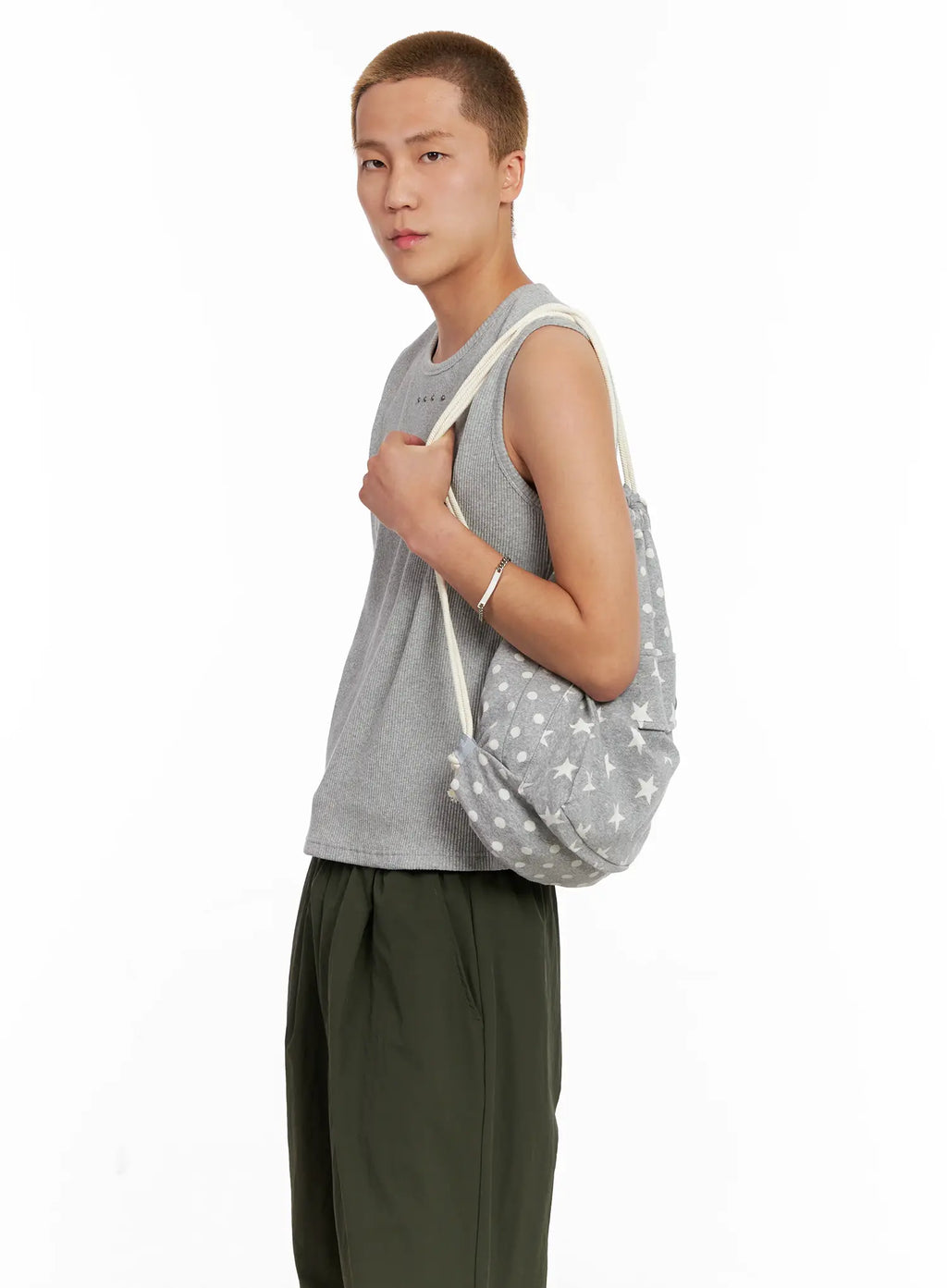 Men's Studded Tank Top IL518