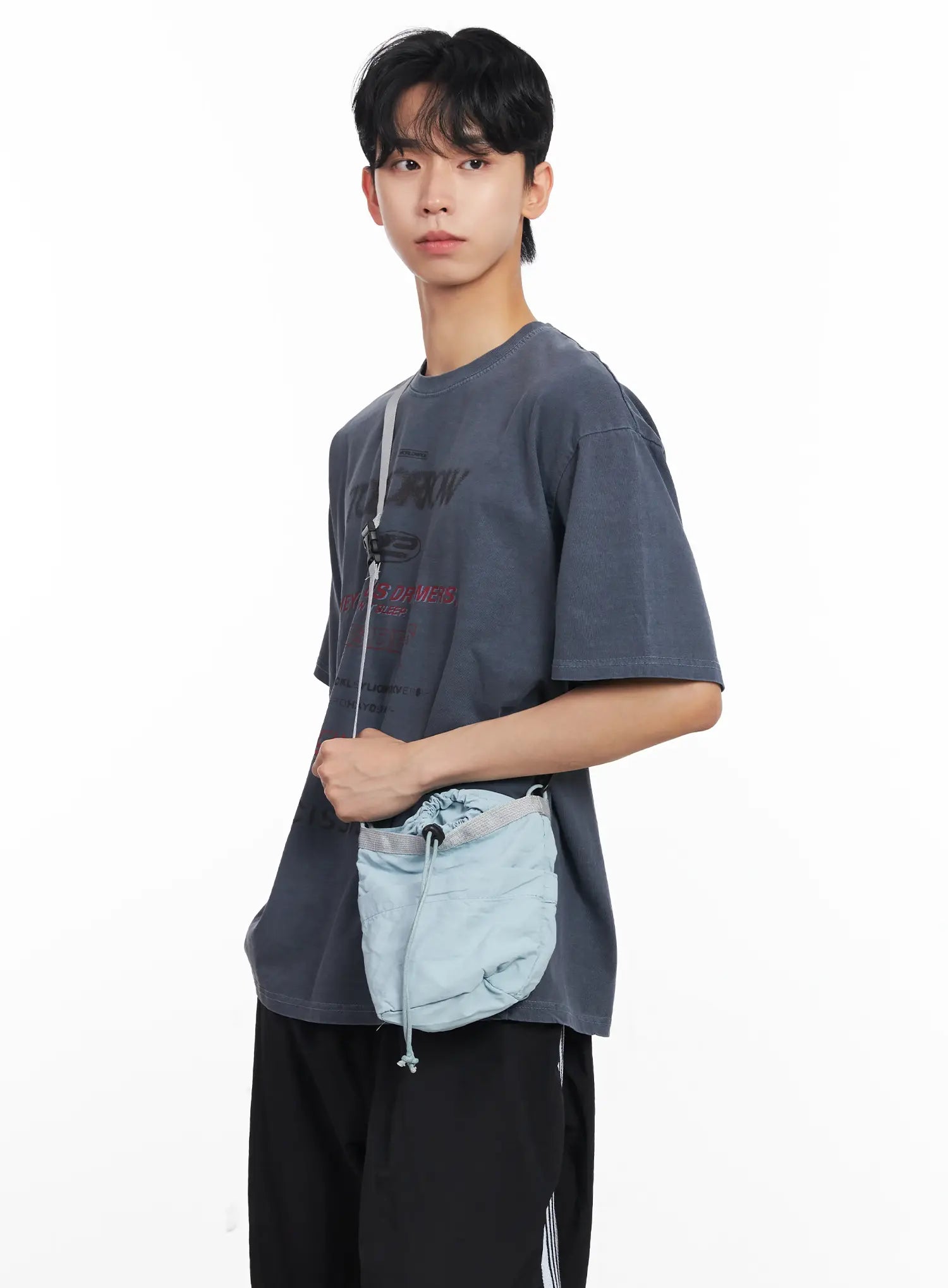 Men's Washed Graphic Tee IL501