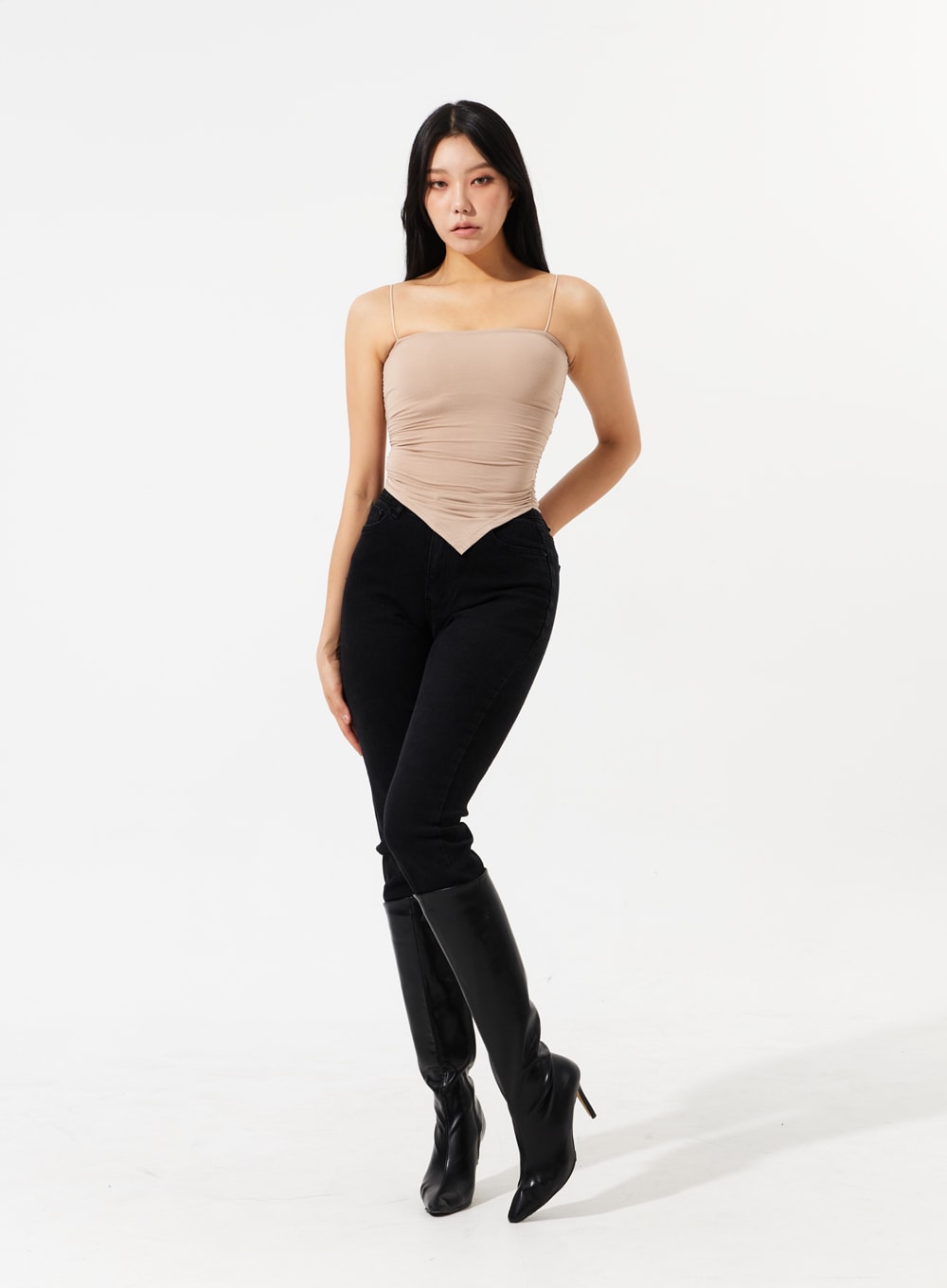 Ankle Cotton Jeans IM306