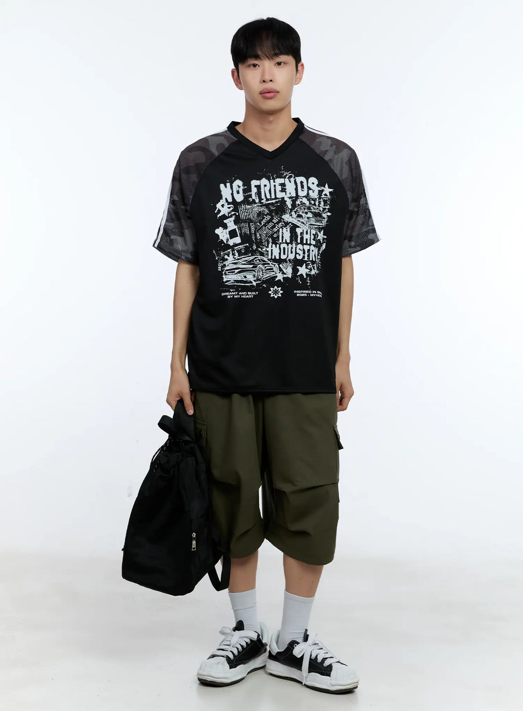 Men's Camo Sleeve Tee IL517