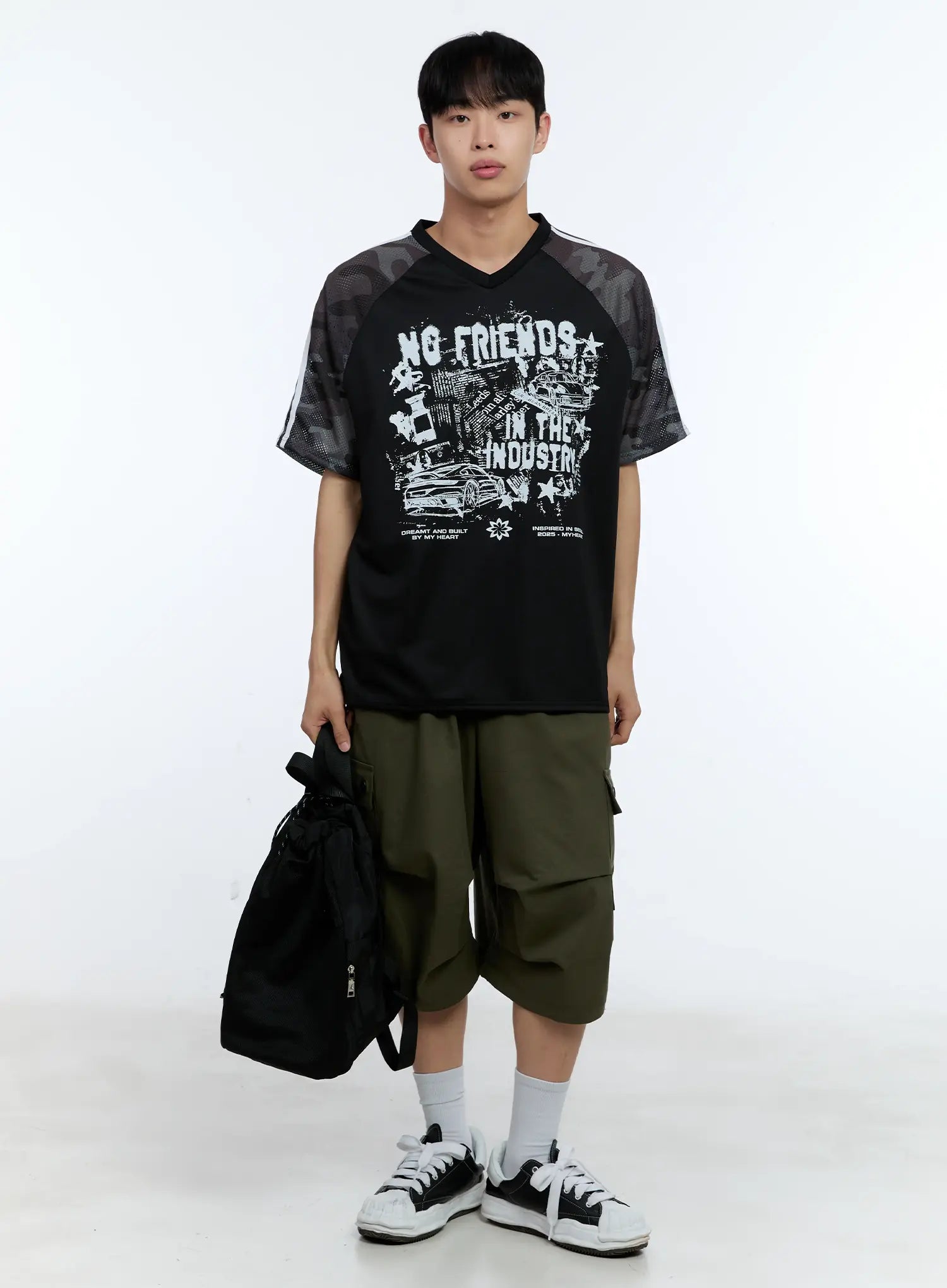 Men's Camo Sleeve Tee IL517