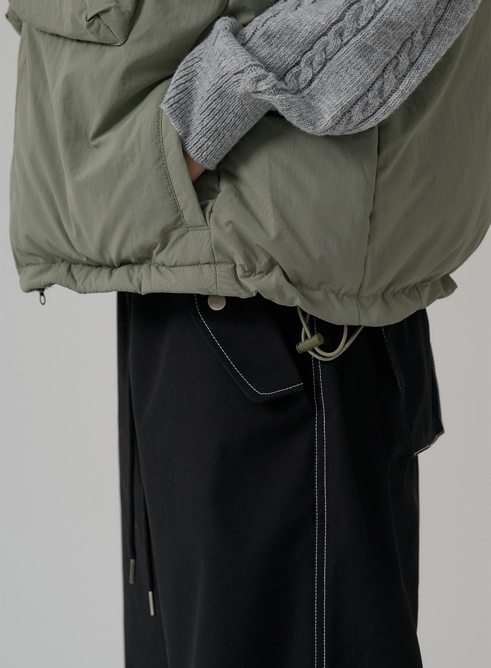 Pocket Puffer Waistcoat Unisex CN01